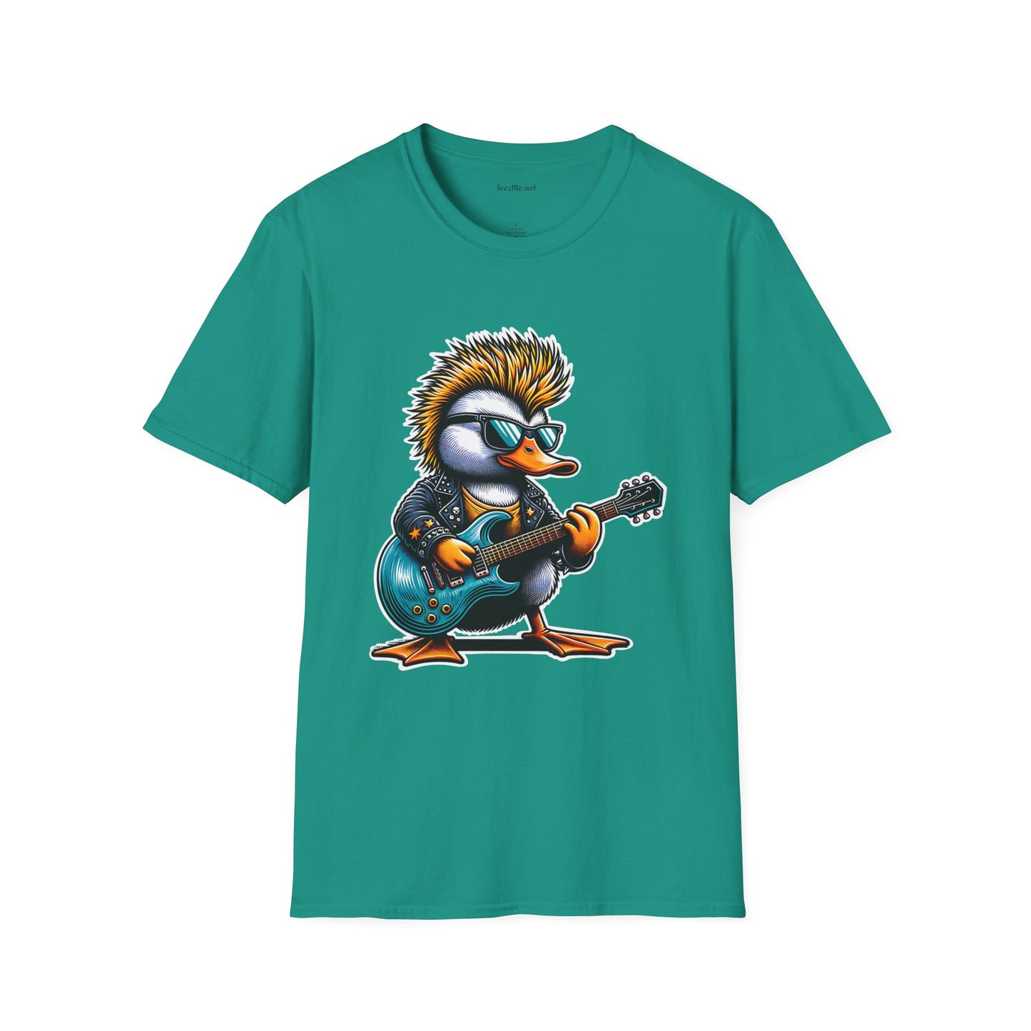 Rockn' Duck Unisex Softstyle T-Shirt 100% Cotton Graphic