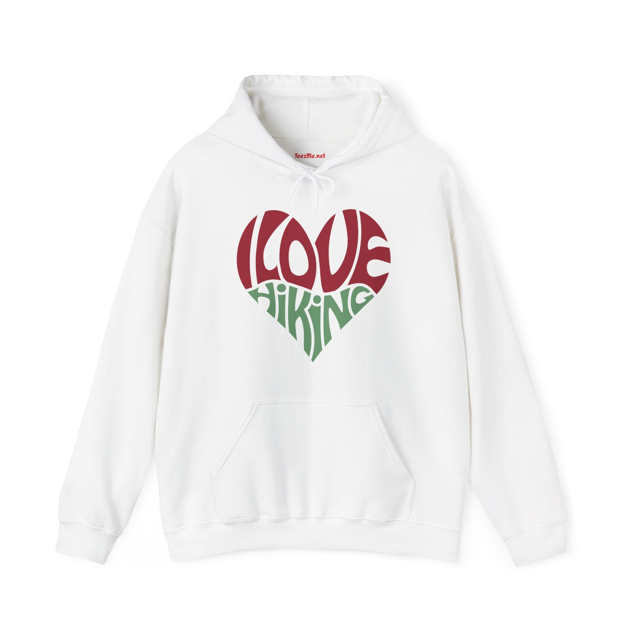 I Love Hiking Unisex Heavy Blend™ Hooded Sweatshirt
