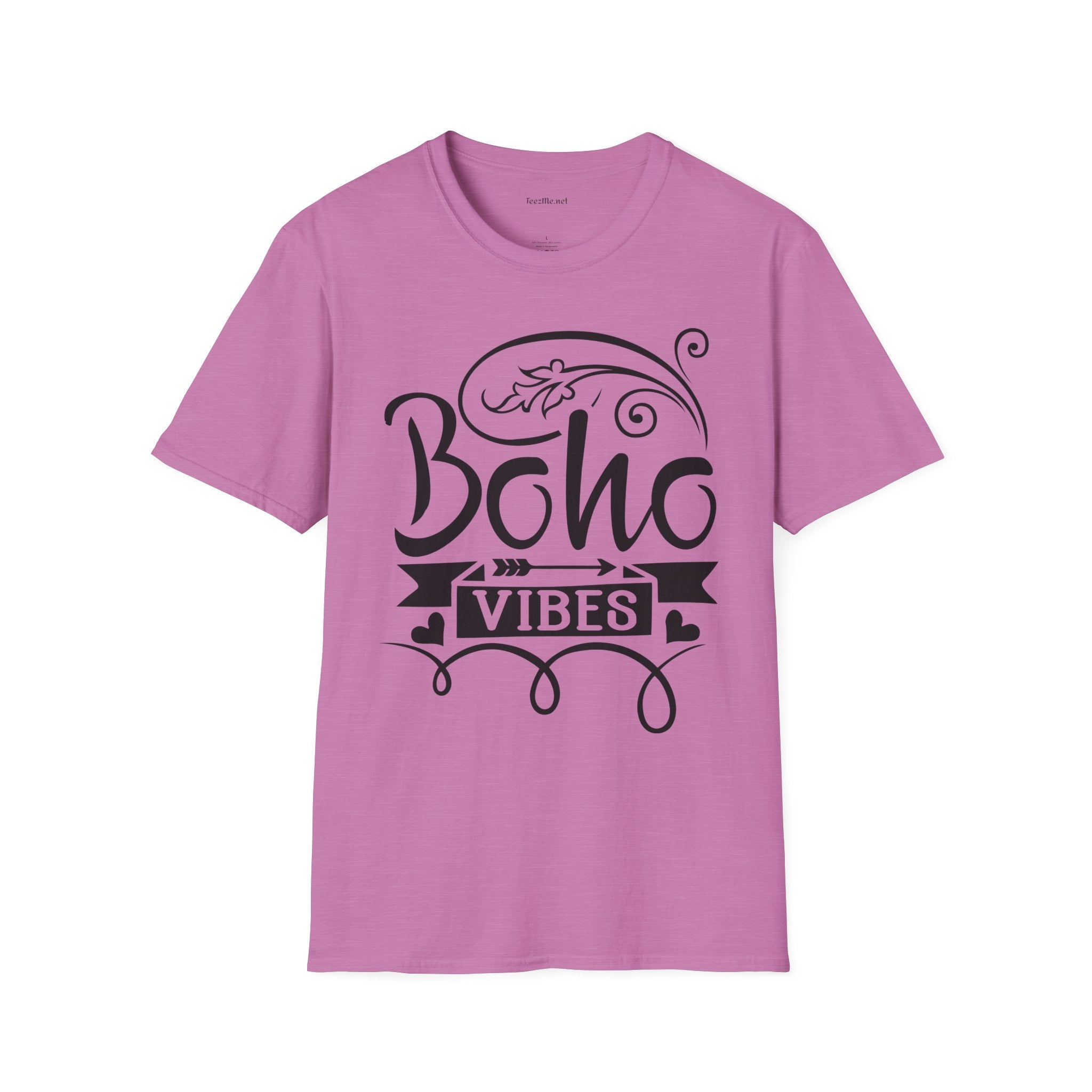 BOHO Vibes 04 Unisex Soft Style T-Shirt 100% Cotton Graphic