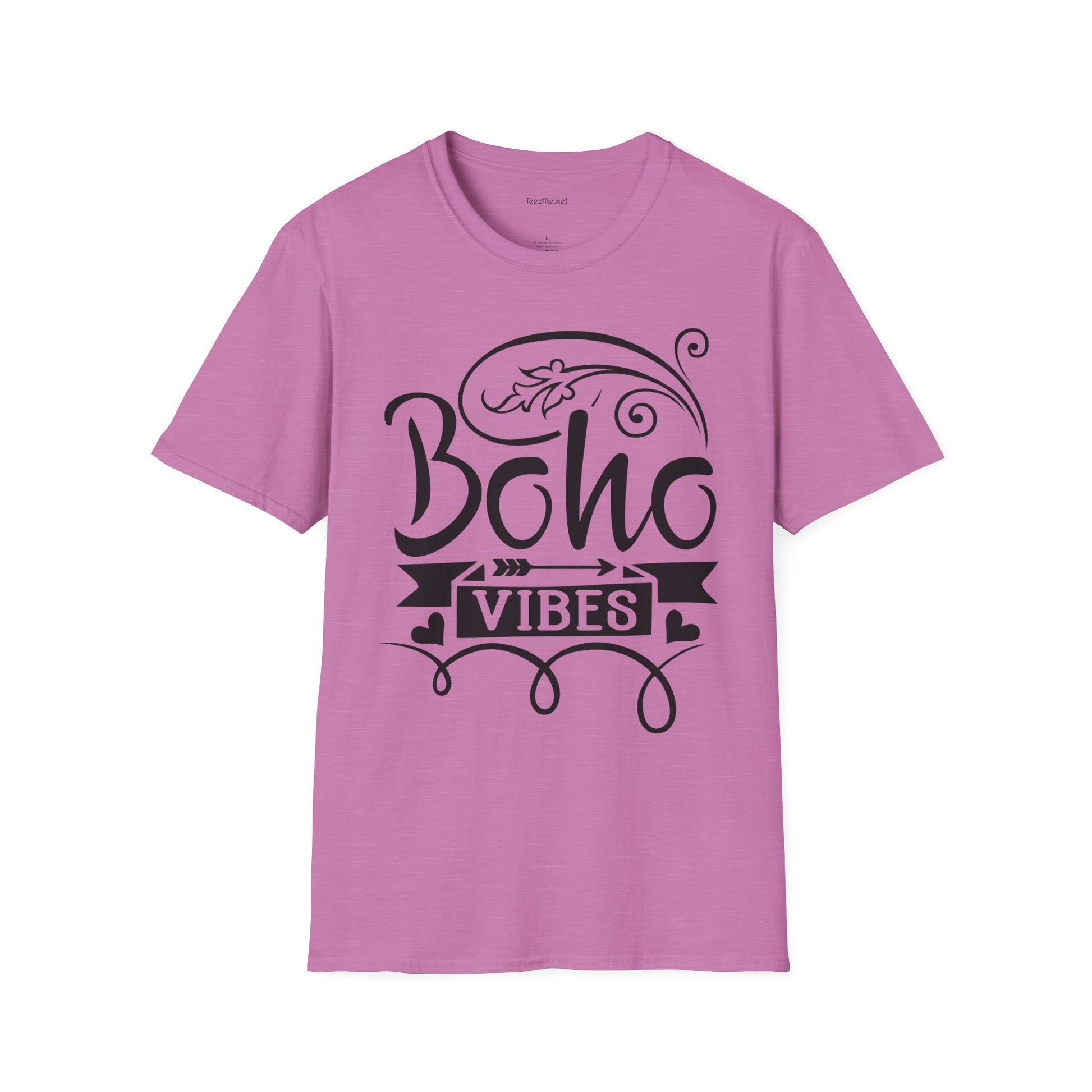 BOHO Vibes 04 Unisex Soft Style T-Shirt 100% Cotton Graphic