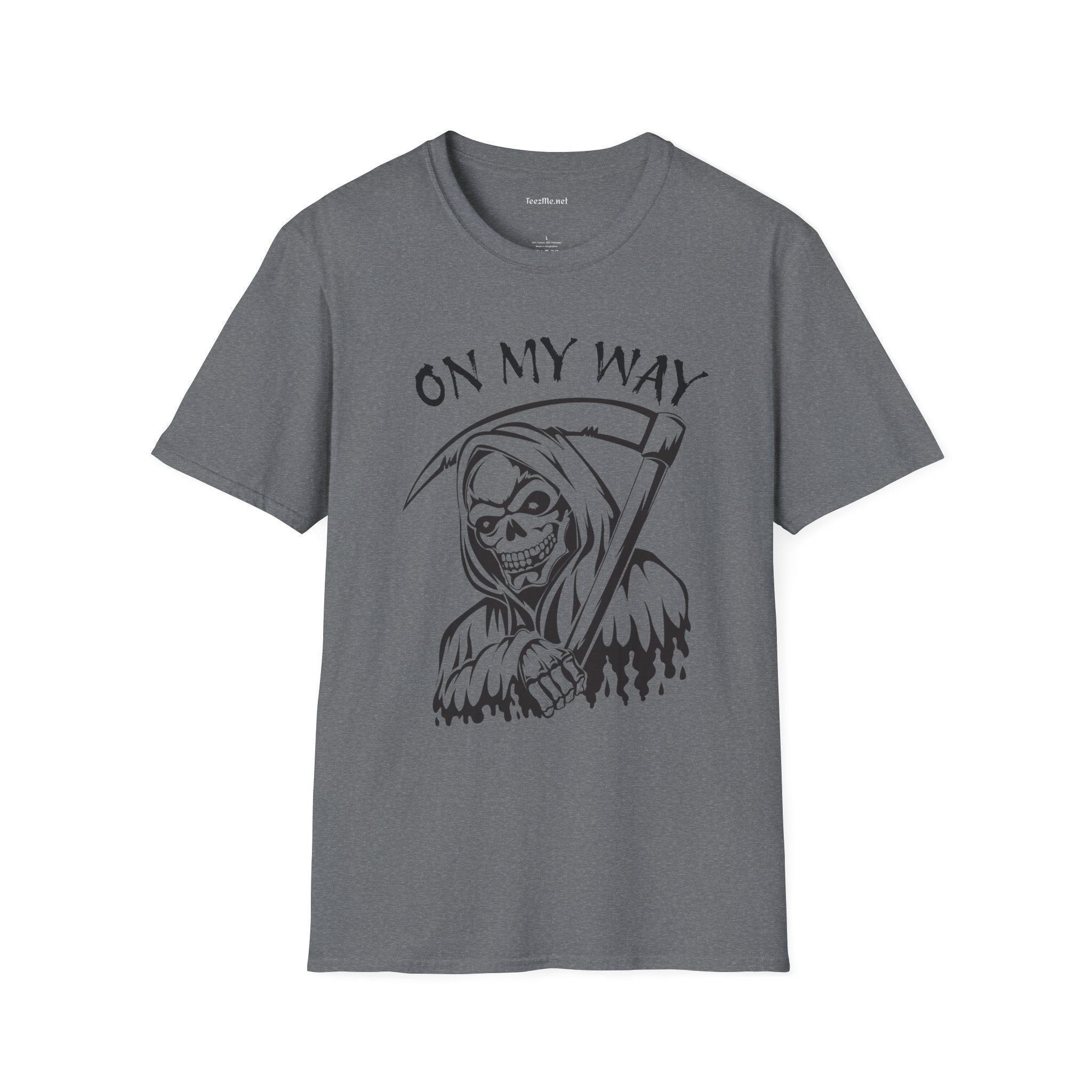 On My Way - Unisex Softstyle T-Shirt 100% Cotton Graphic