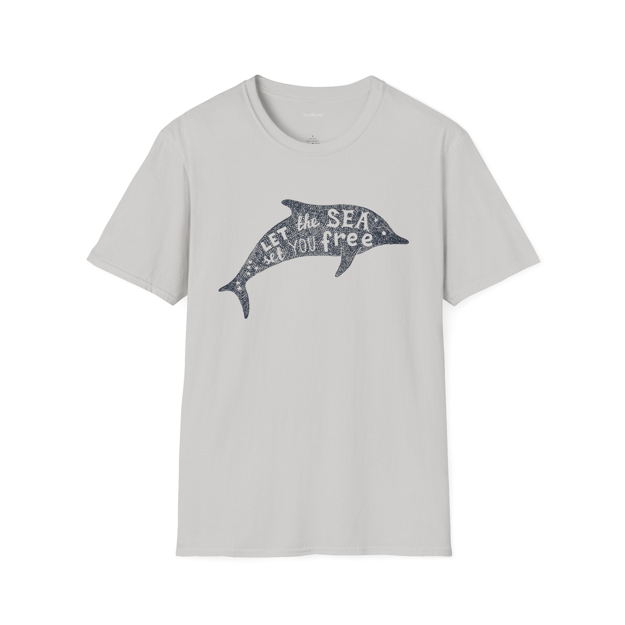 Let the sea - Unisex Softstyle T-Shirt 100% Cotton Graphic
