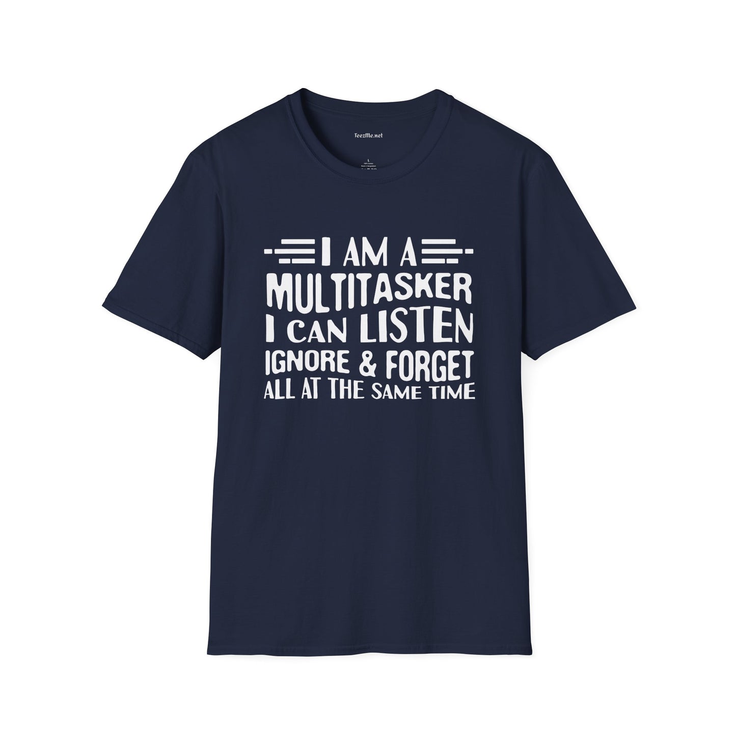 MultiTasker Unisex SoftStyle T-Shirt 100% Cotton