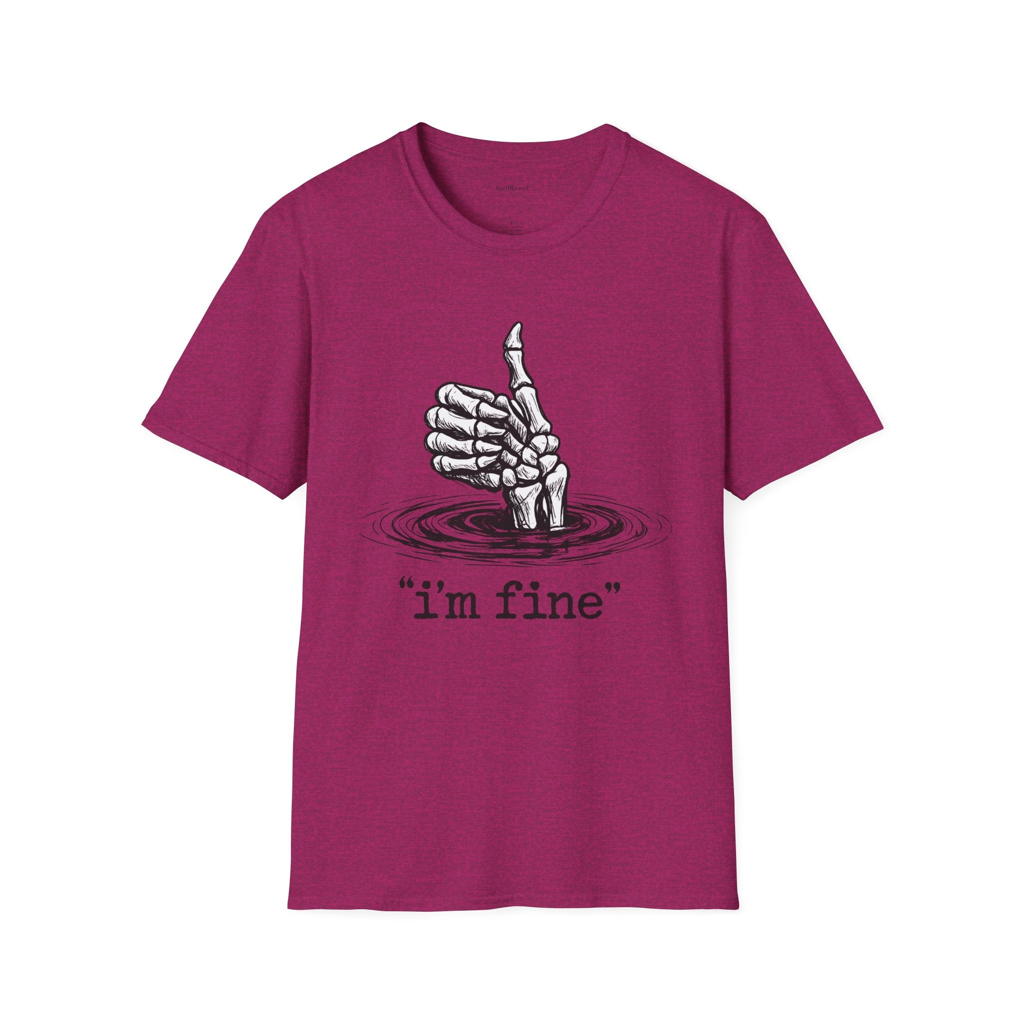 I'm Fine Skeleton Thumbs Up T-Shirt