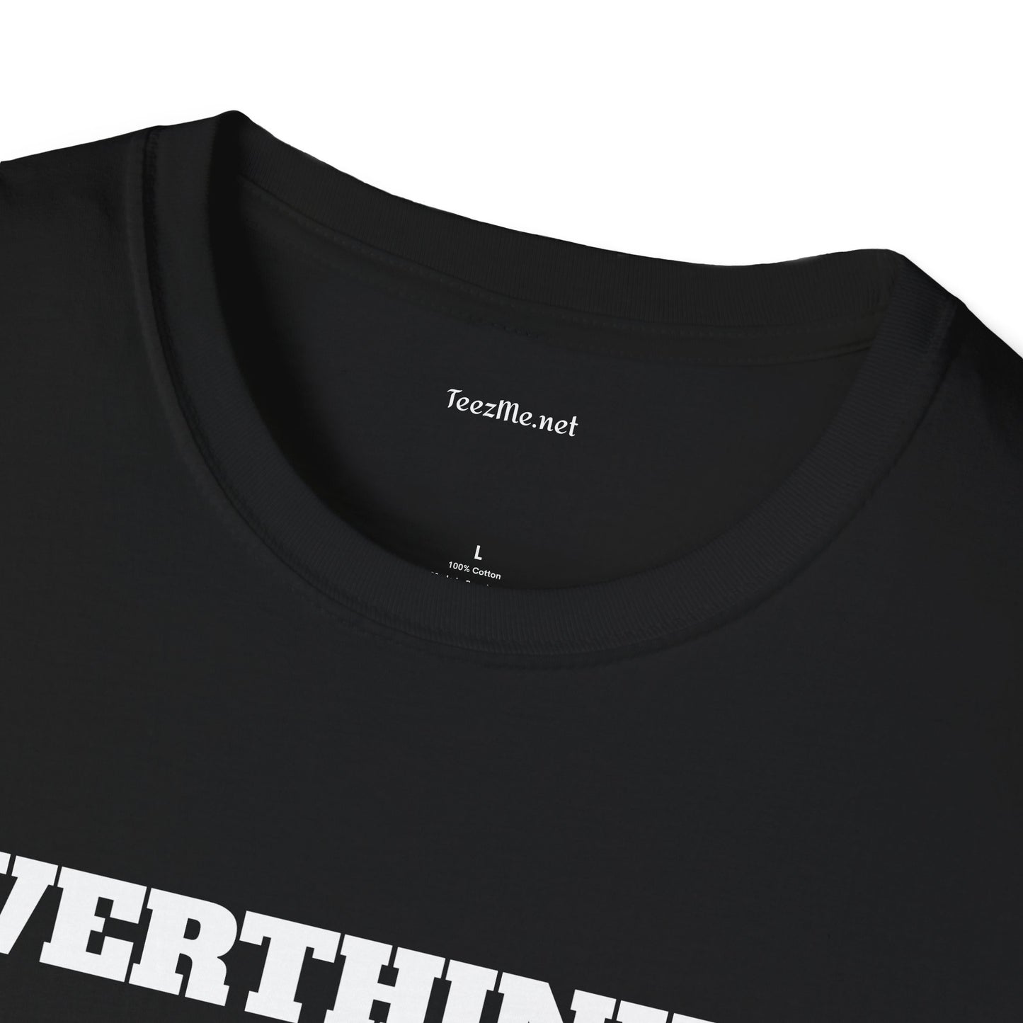 OVERTHINKER - Unisex Softstyle T-Shirt 100% Cotton Graphic