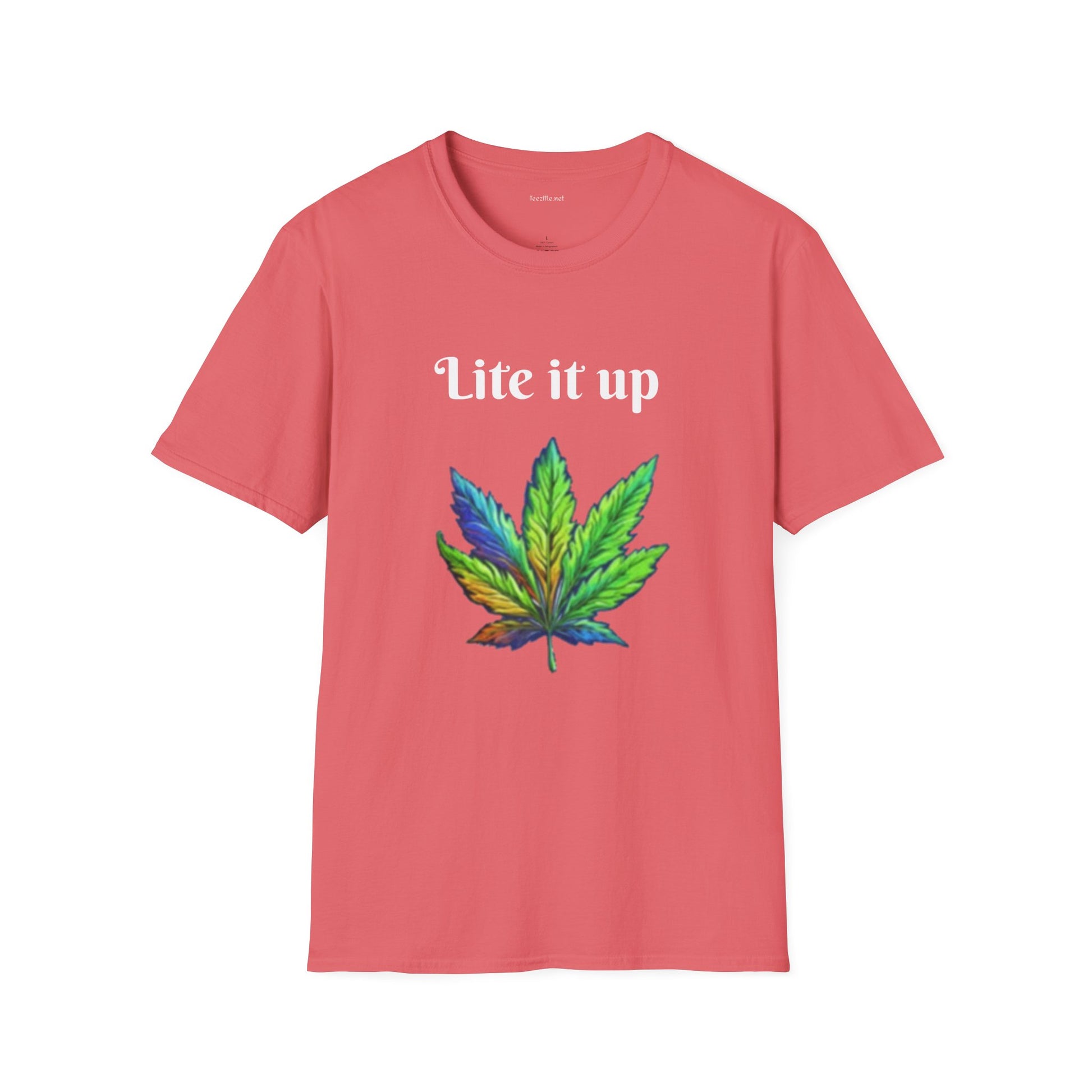 Lite it up - Unisex Softstyle T-Shirt 100% Cotton Graphic