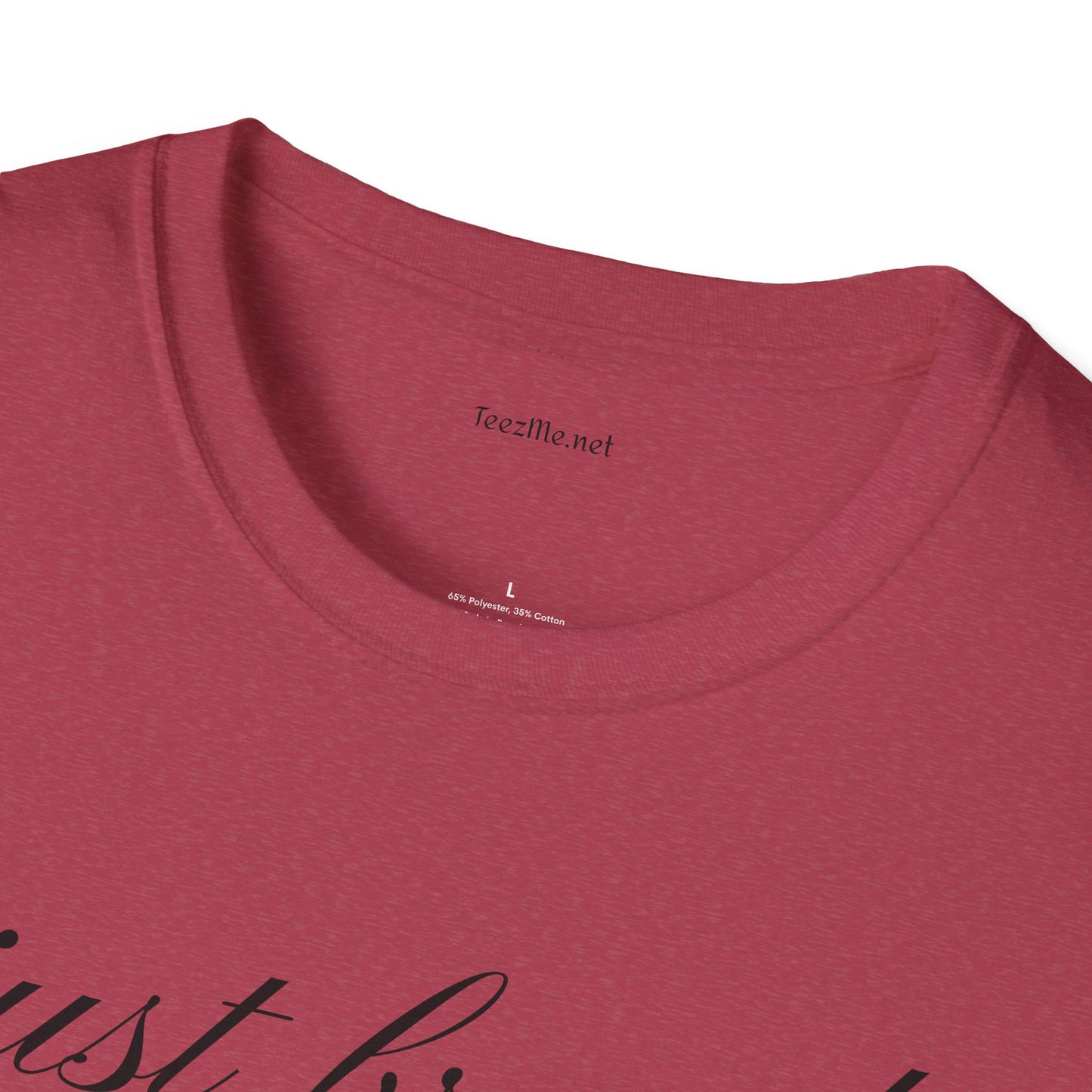 Just breathe - Unisex Softstyle T-Shirt 100% Cotton Graphic
