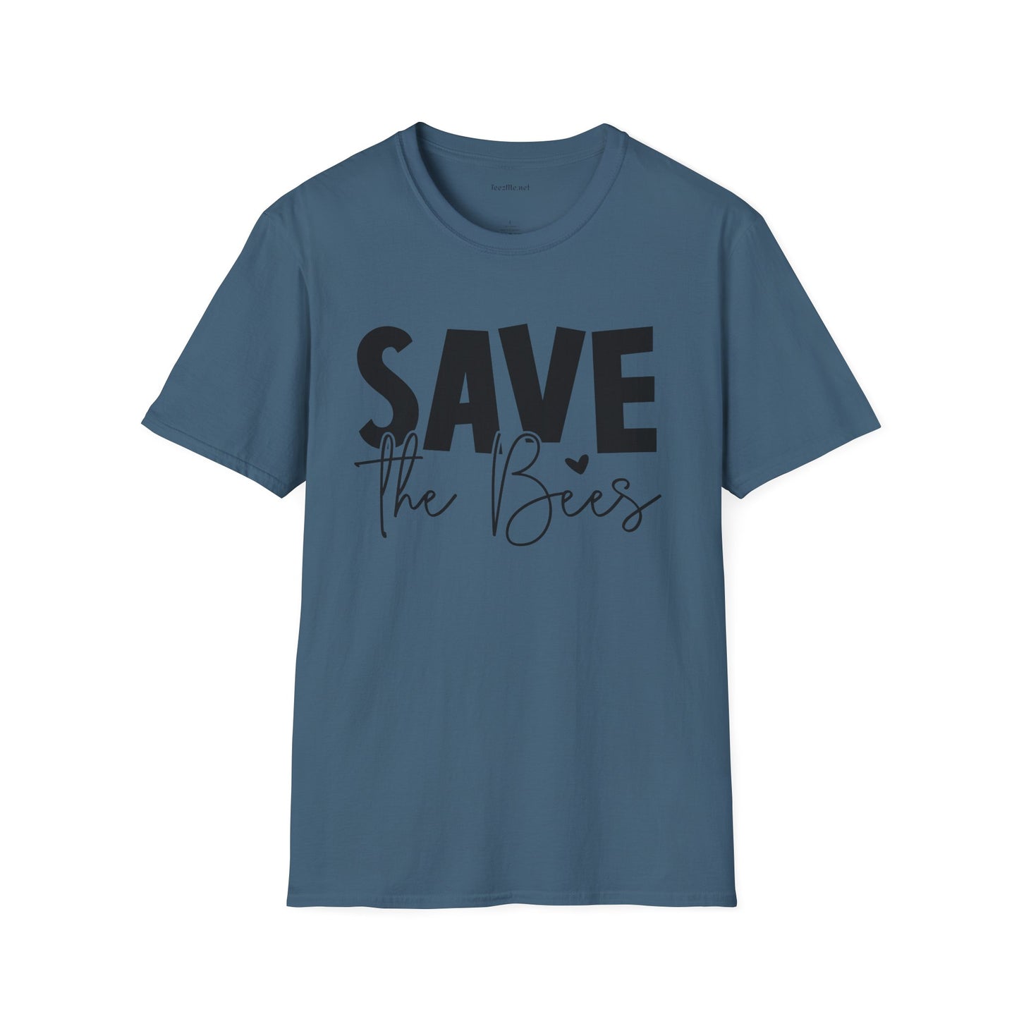 Save The Bees 03 Unisex Soft Style T-Shirt 100% Cotton Graphic