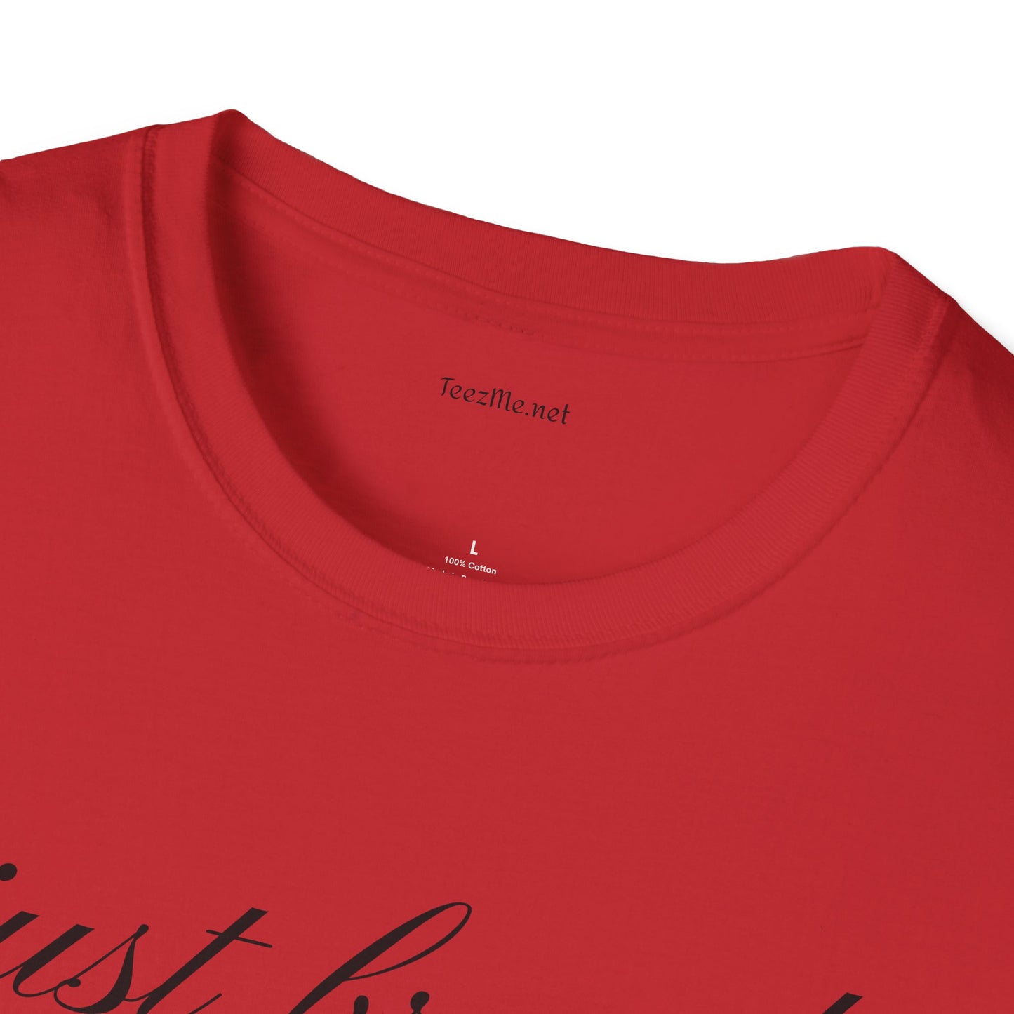 Just breathe - Unisex Softstyle T-Shirt 100% Cotton Graphic