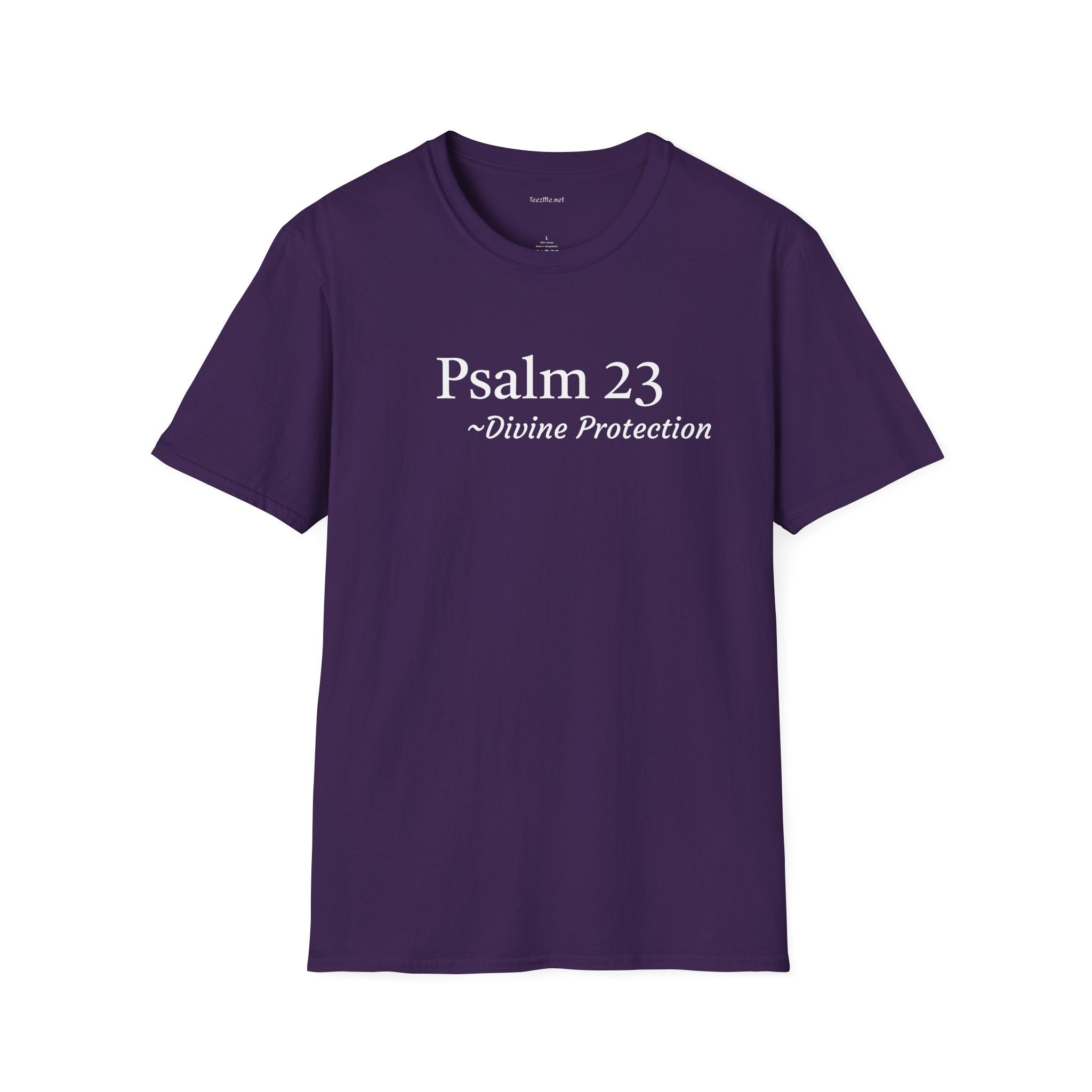 Psalm 23 - Unisex Softstyle T-Shirt 100% Cotton Graphic