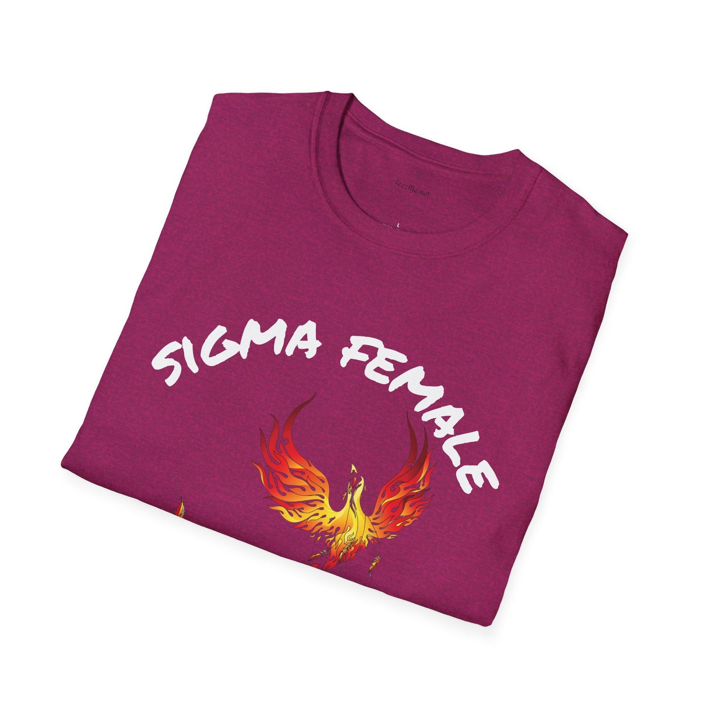 Sigma Female - Unisex Softstyle T-Shirt 100% Cotton Graphic