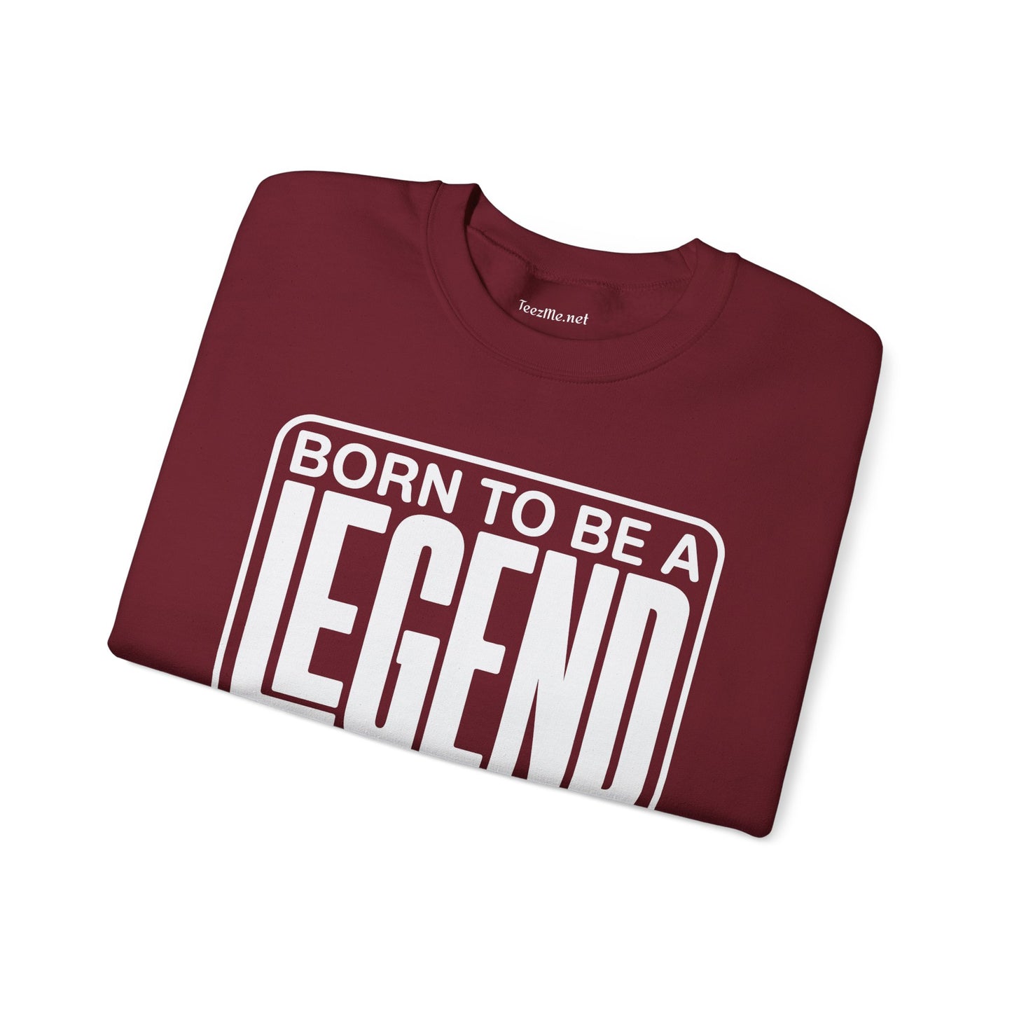 Be A Legend 01 Unisex Heavy Blend™ Crewneck Sweatshirt Graphic