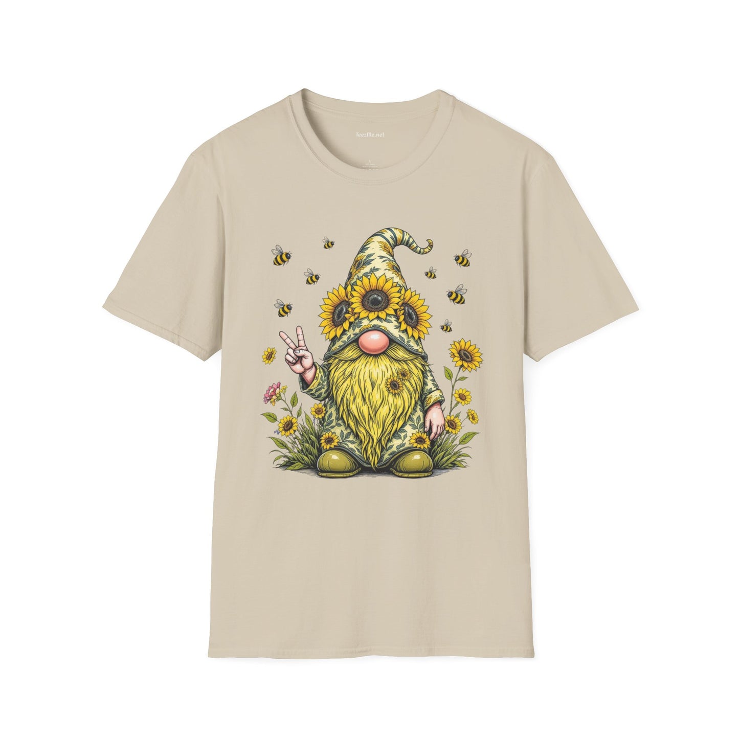 Be Kind Gnome Unisex Softstyle T-Shirt 100% Cotton Graphic