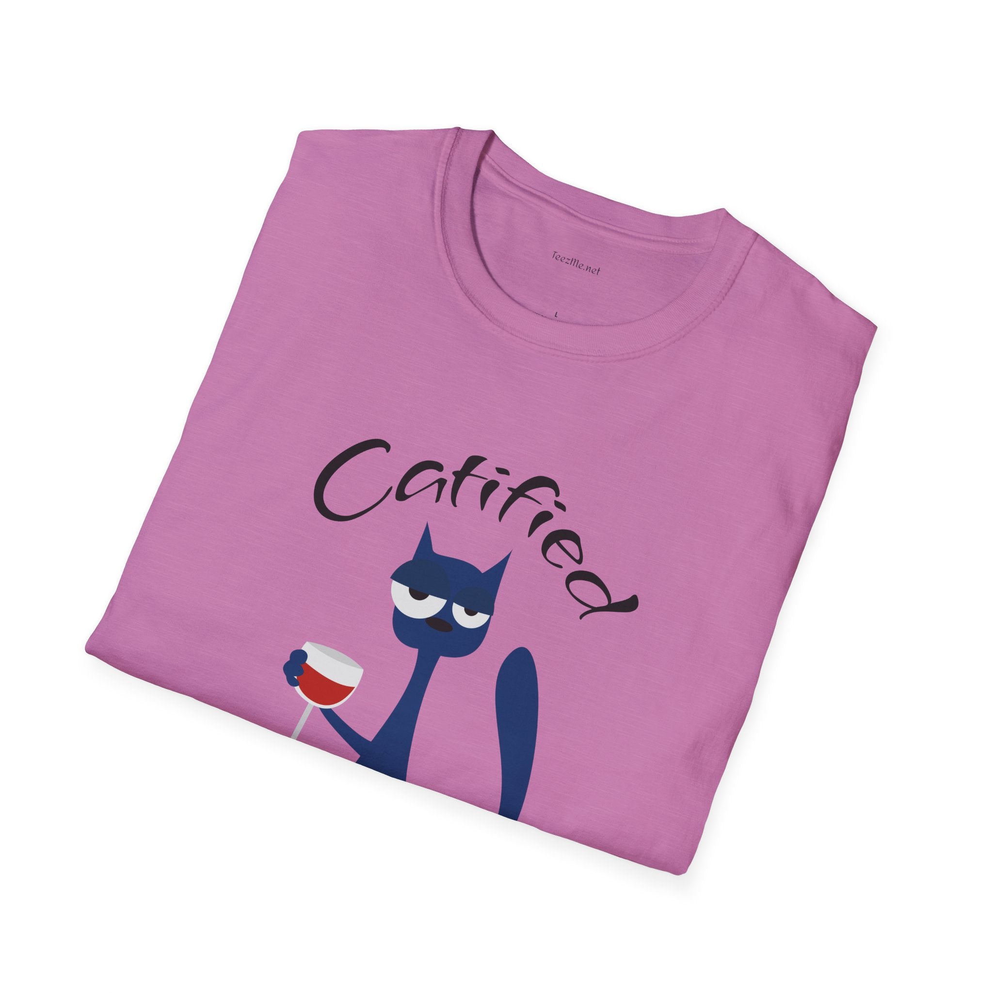 Catified Therapist - Unisex Softstyle T-Shirt 100% Cotton Graphic