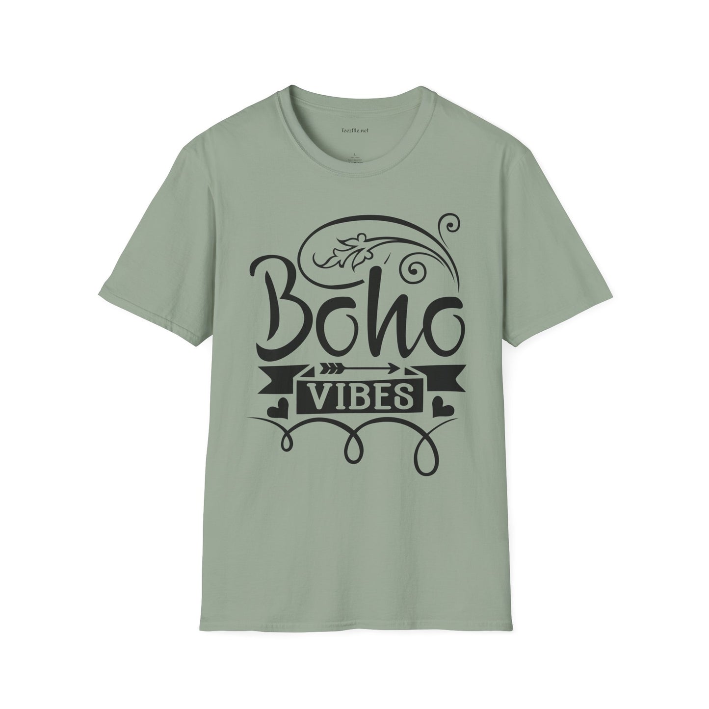 BOHO Vibes 04 Unisex Soft Style T-Shirt 100% Cotton Graphic