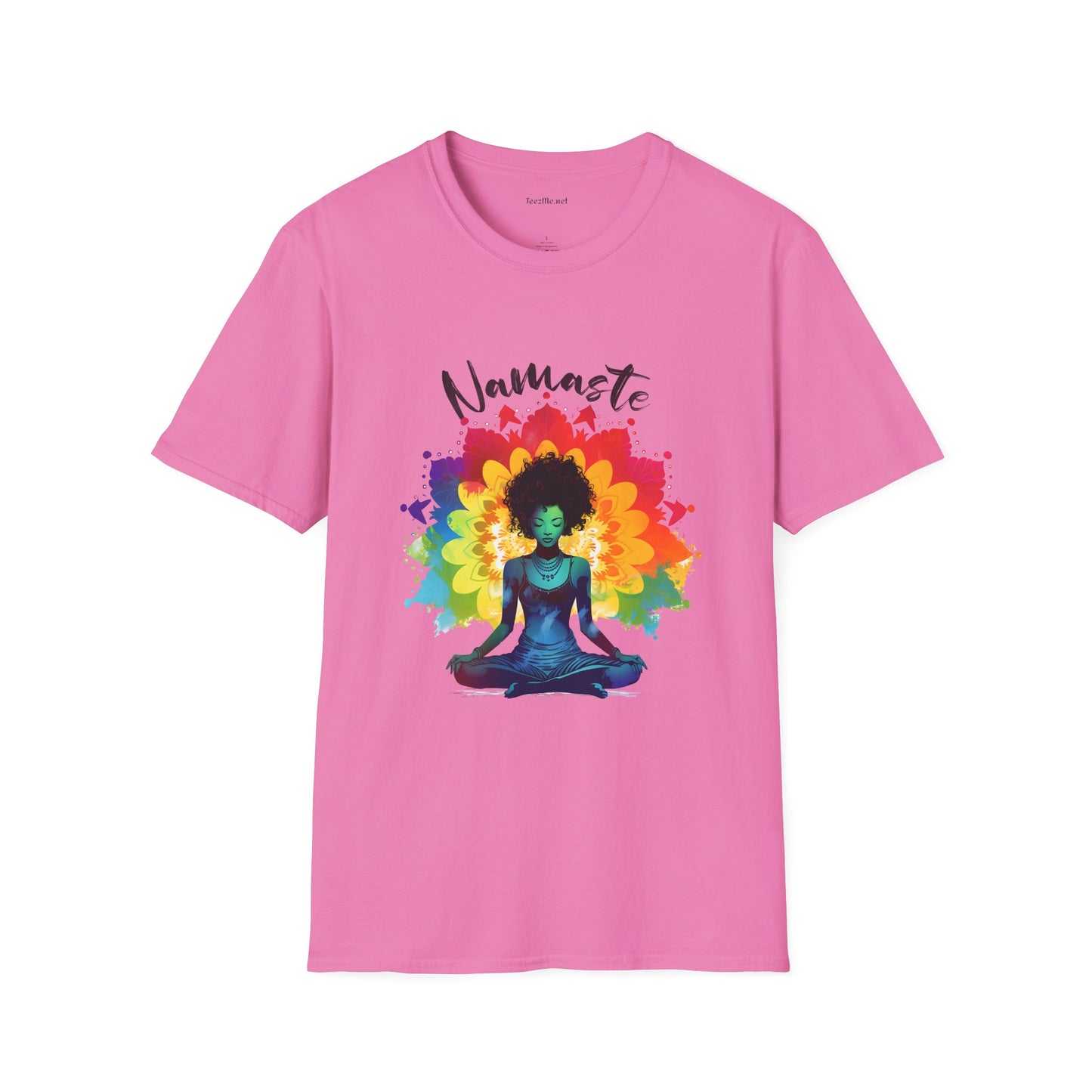 Namaste - Unisex Softstyle T-Shirt 100% Cotton Graphic
