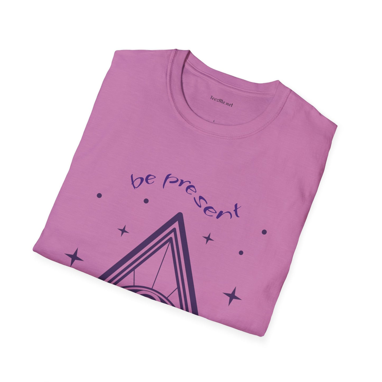 Be present (mystic sign) - Unisex Softstyle T-Shirt 100% Cotton Graphic