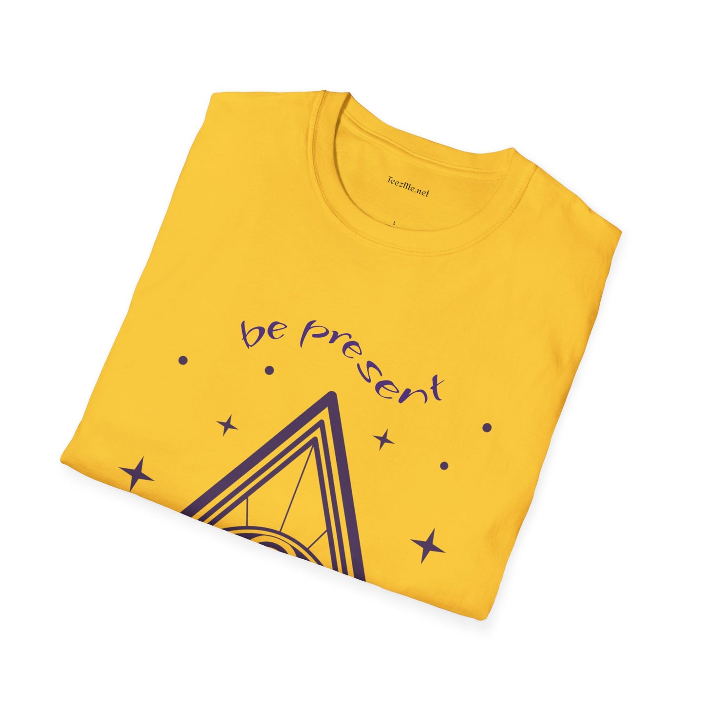 Be present (mystic sign) - Unisex Softstyle T-Shirt 100% Cotton Graphic
