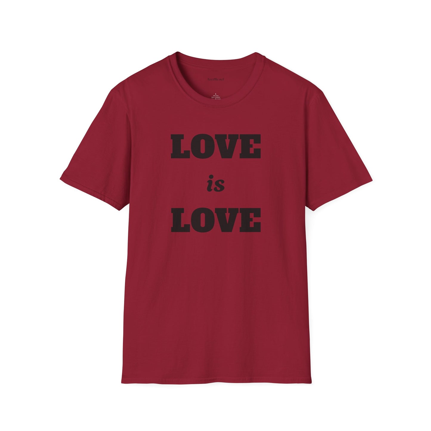 Love is Love - Unisex Softstyle T-Shirt 100% Cotton Graphic