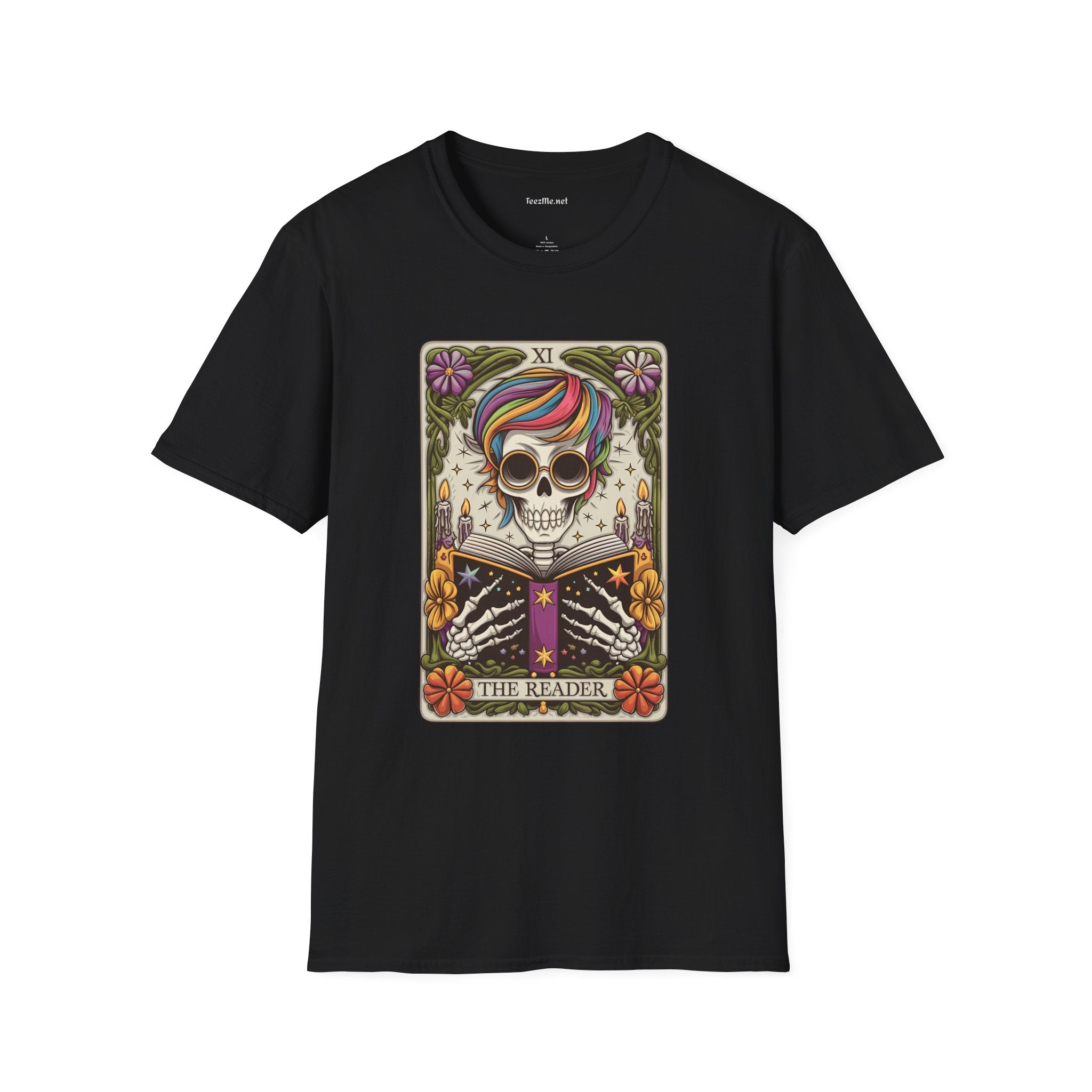 The Reader Unisex Softstyle T-Shirt 100% Cotton  #tarot