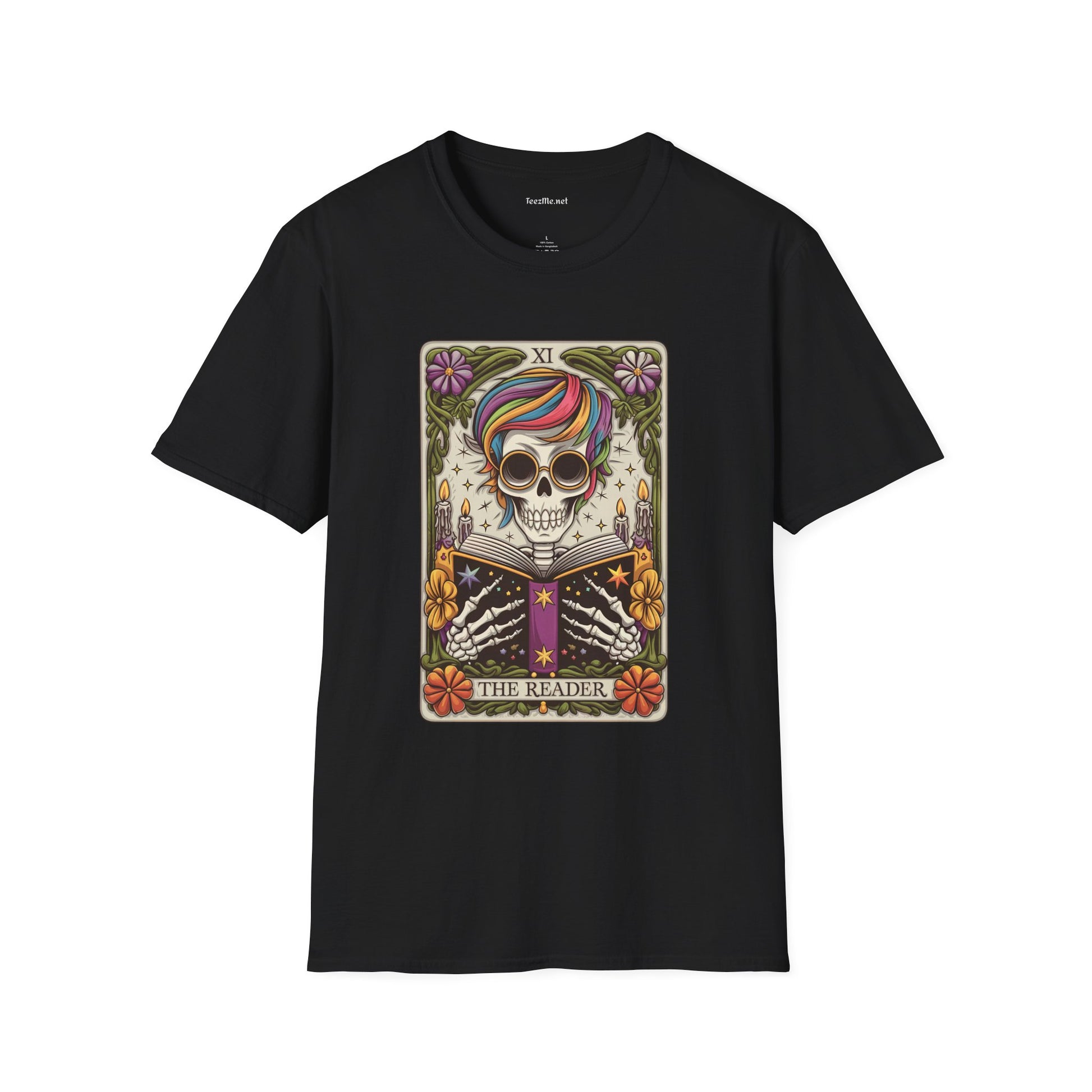 The Reader Unisex Softstyle T-Shirt 100% Cotton  #tarot