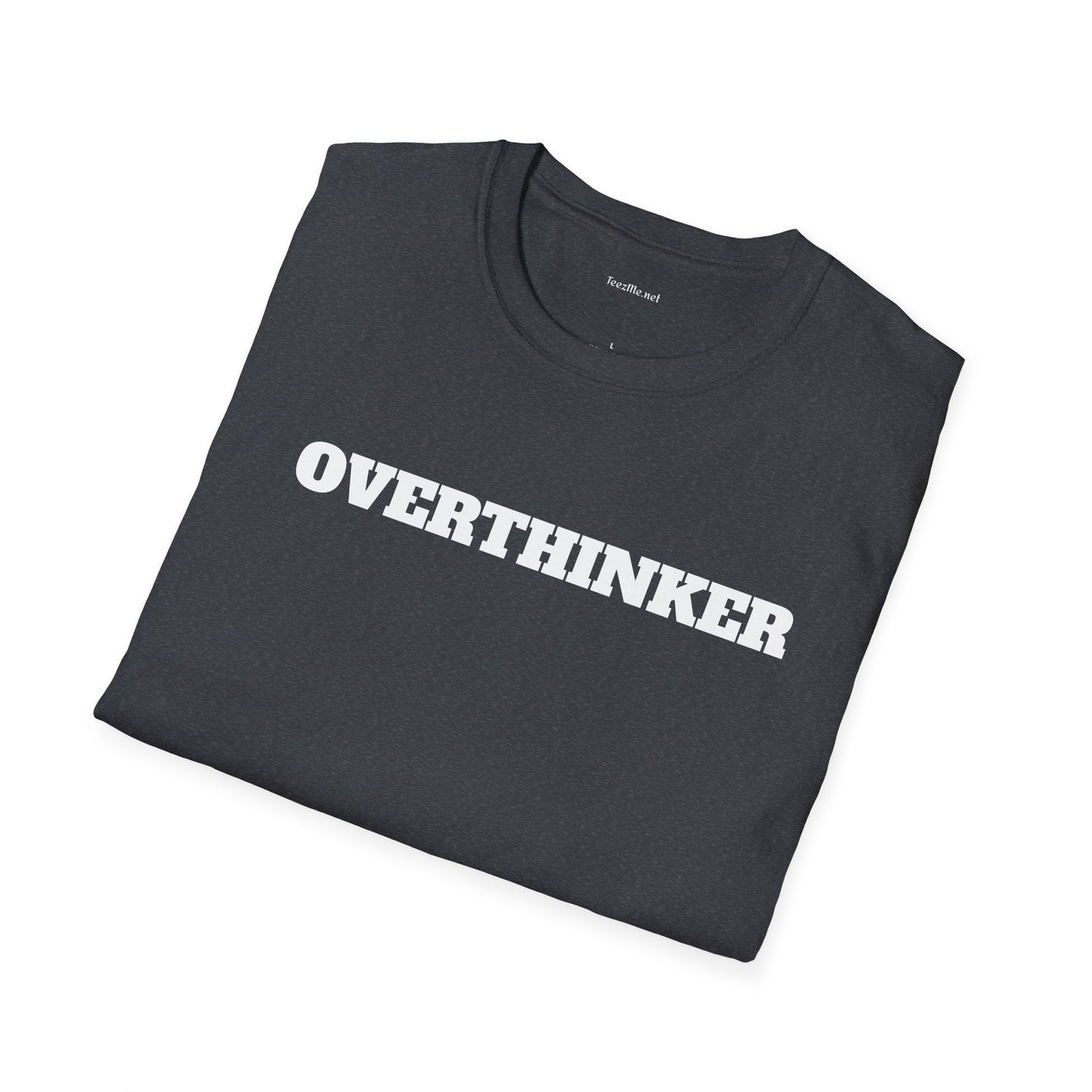 OVERTHINKER - Unisex Softstyle T-Shirt 100% Cotton Graphic