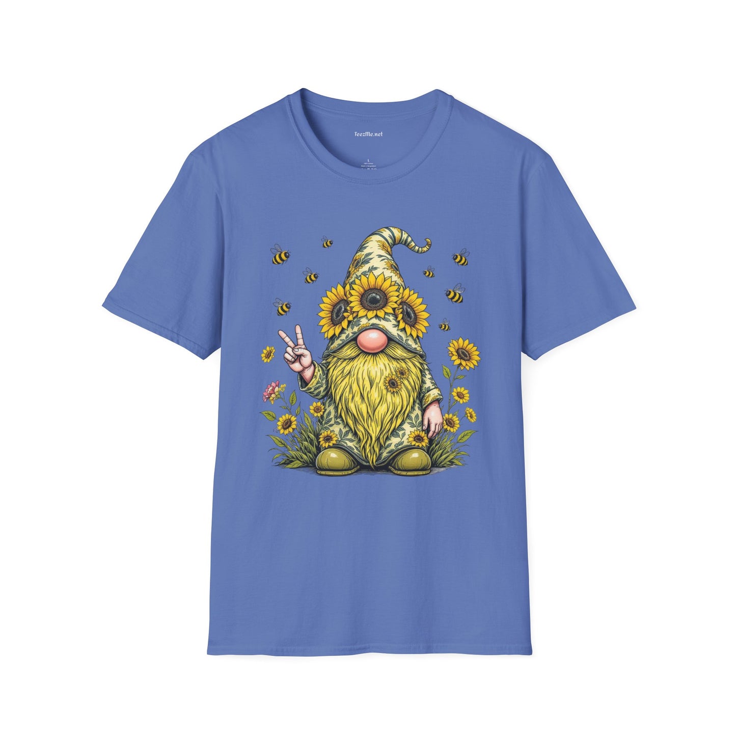 Be Kind Gnome Unisex Softstyle T-Shirt 100% Cotton Graphic