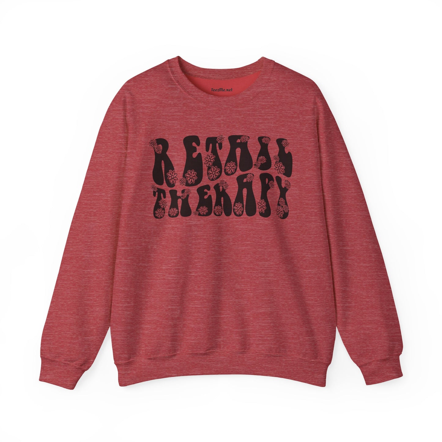 Retail Therapy Retro 01 Unisex Heavy Blend™ Crewneck Sweatshirt Graphic