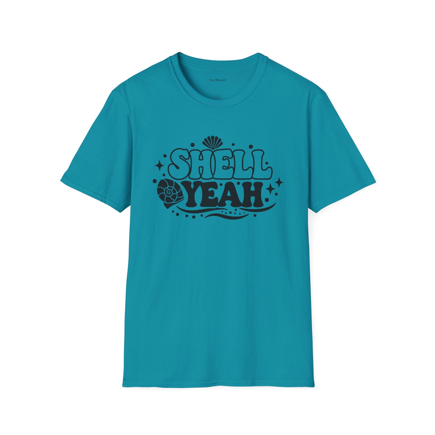 Shell Yeah 02 Unisex Softstyle T-Shirt 100% Cotton Graphic