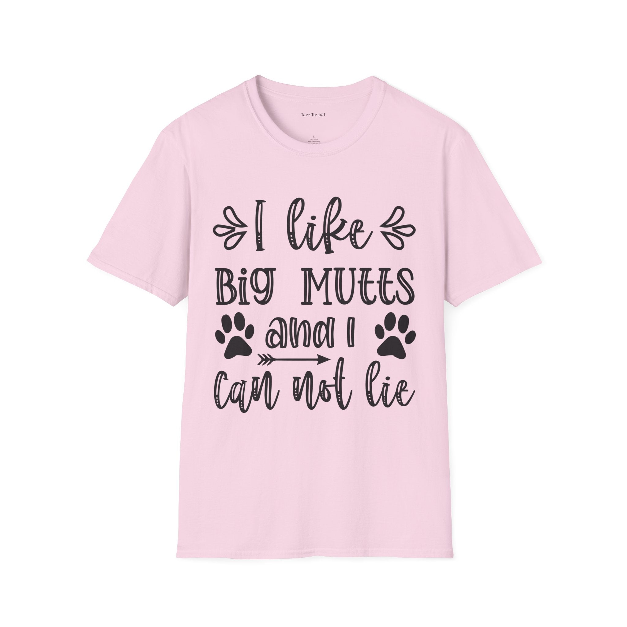 I Like Big Mutts And I Can Not Lie T-Shirt — Funny Dog Lover Tee