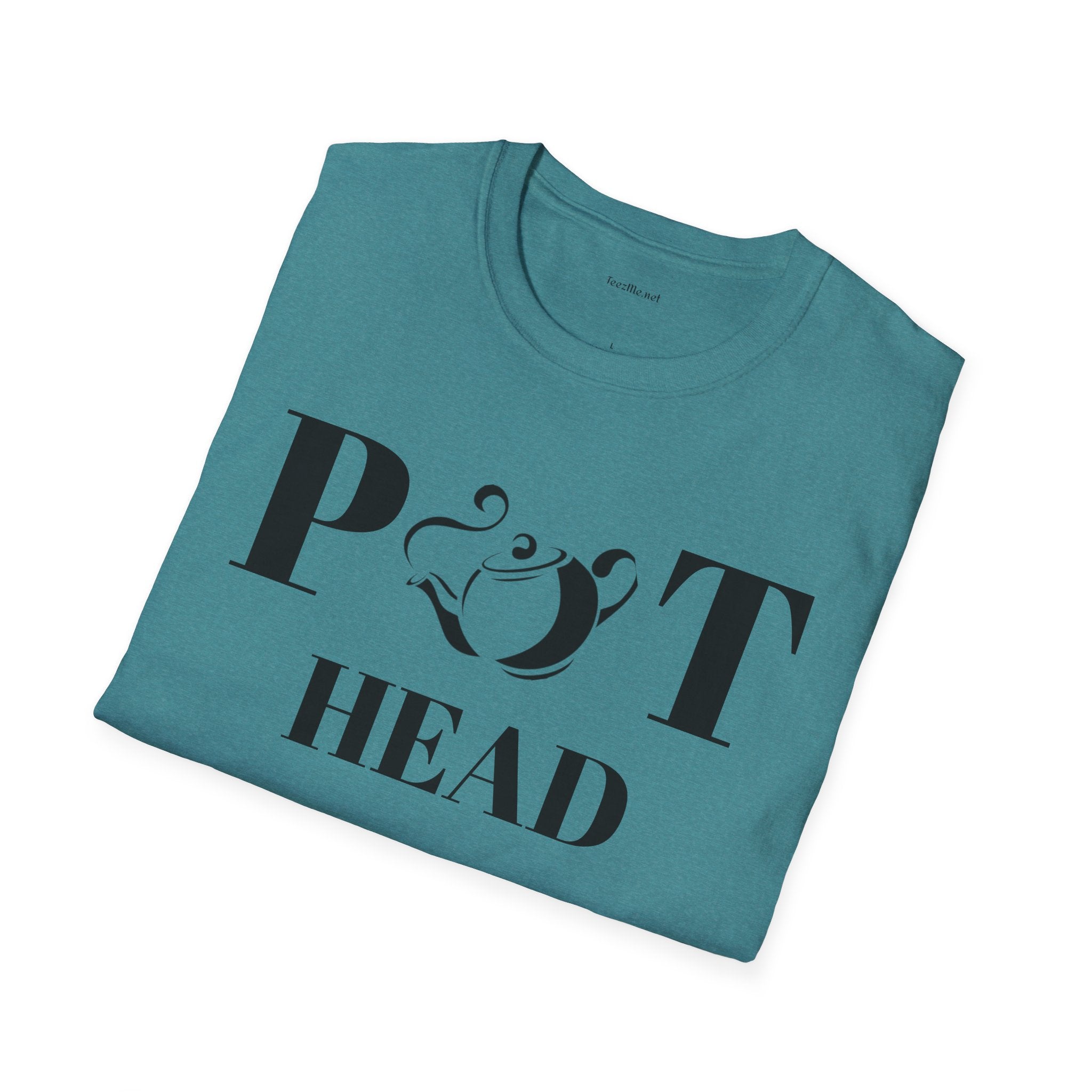 Pot Head - Unisex Softstyle T-Shirt 100% Cotton Graphic