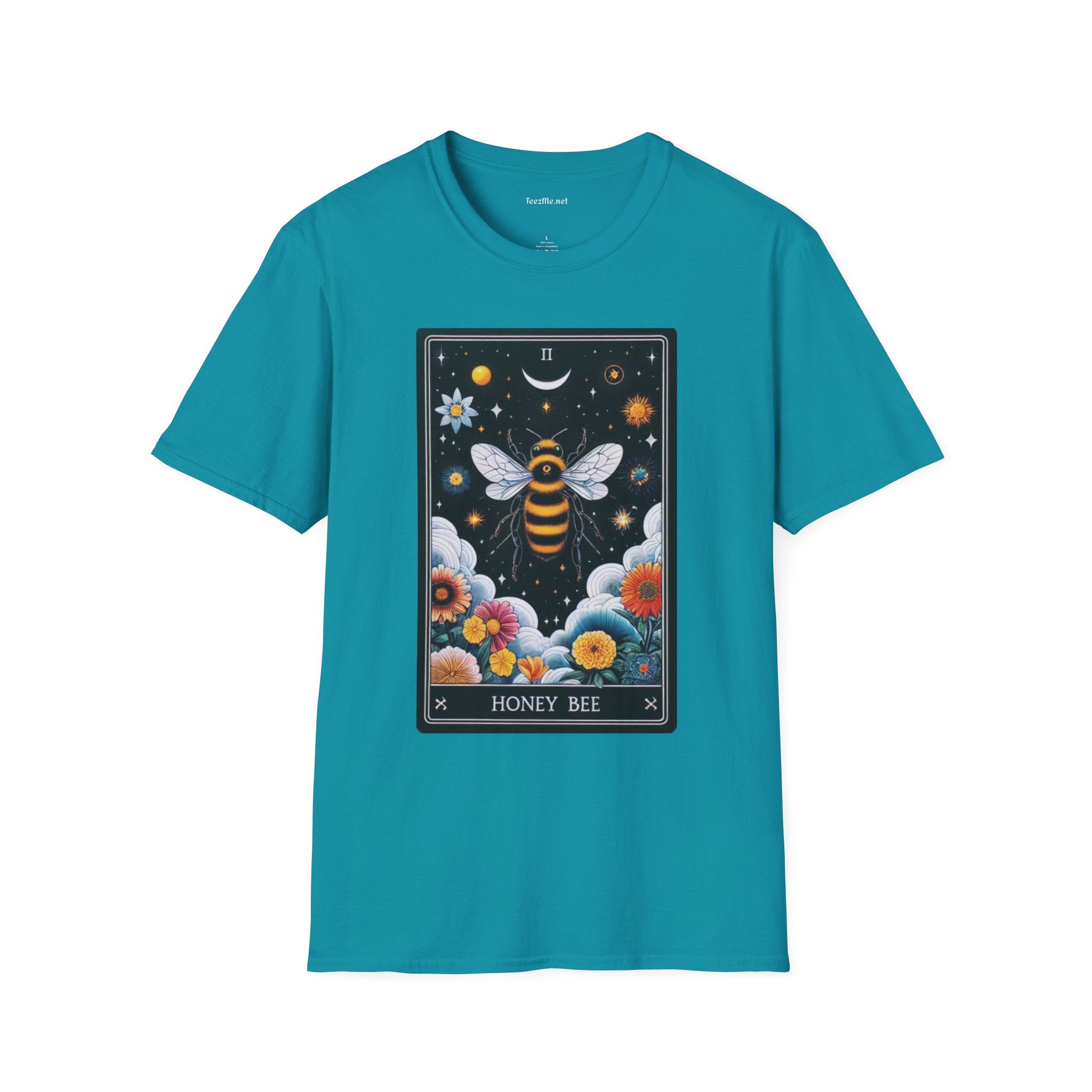 Honey Bee Tarot Unisex Soft Style T-Shirt 100% Cotton Graphic