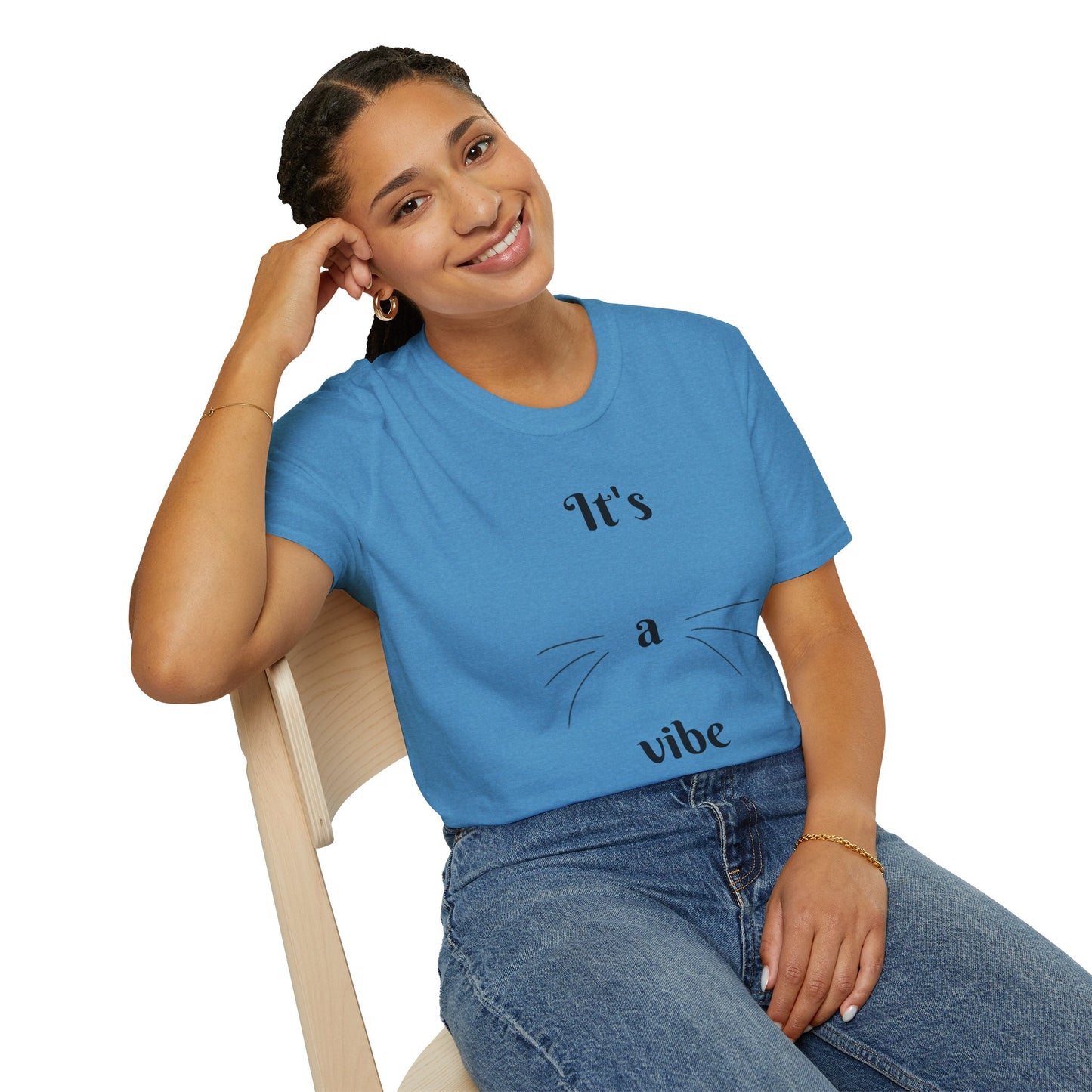 It's a vibe - Unisex Softstyle T-Shirt 100% Cotton Graphic