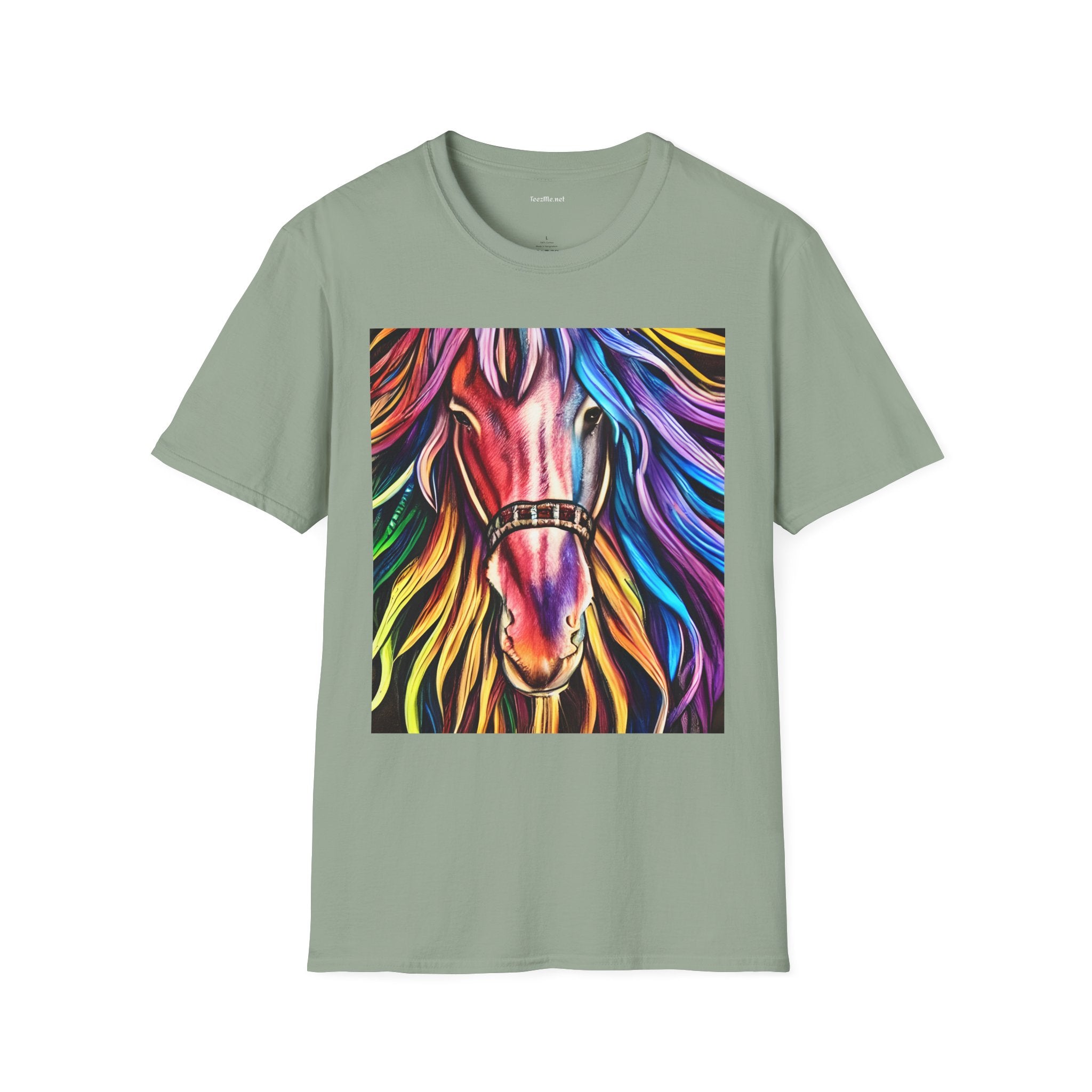 Spirit Horse - Unisex Softstyle T-Shirt 100% Cotton Graphic