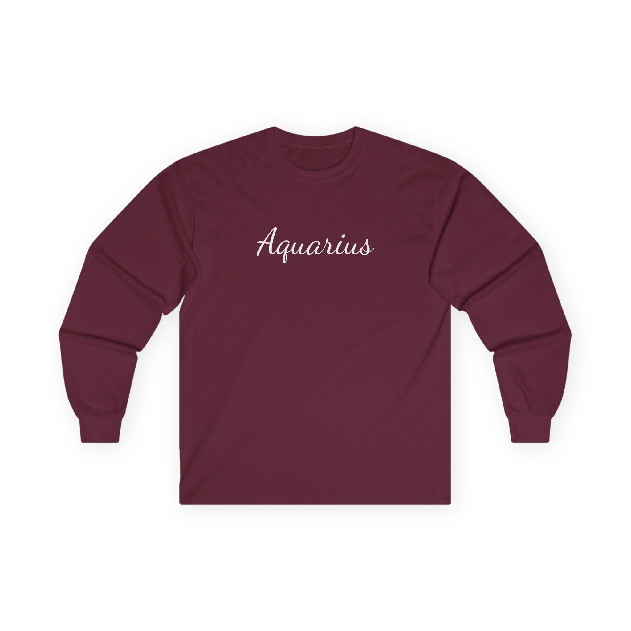 Aquarius - Unisex Ultra Cotton Long Sleeve Tee #zodiac #tarot
