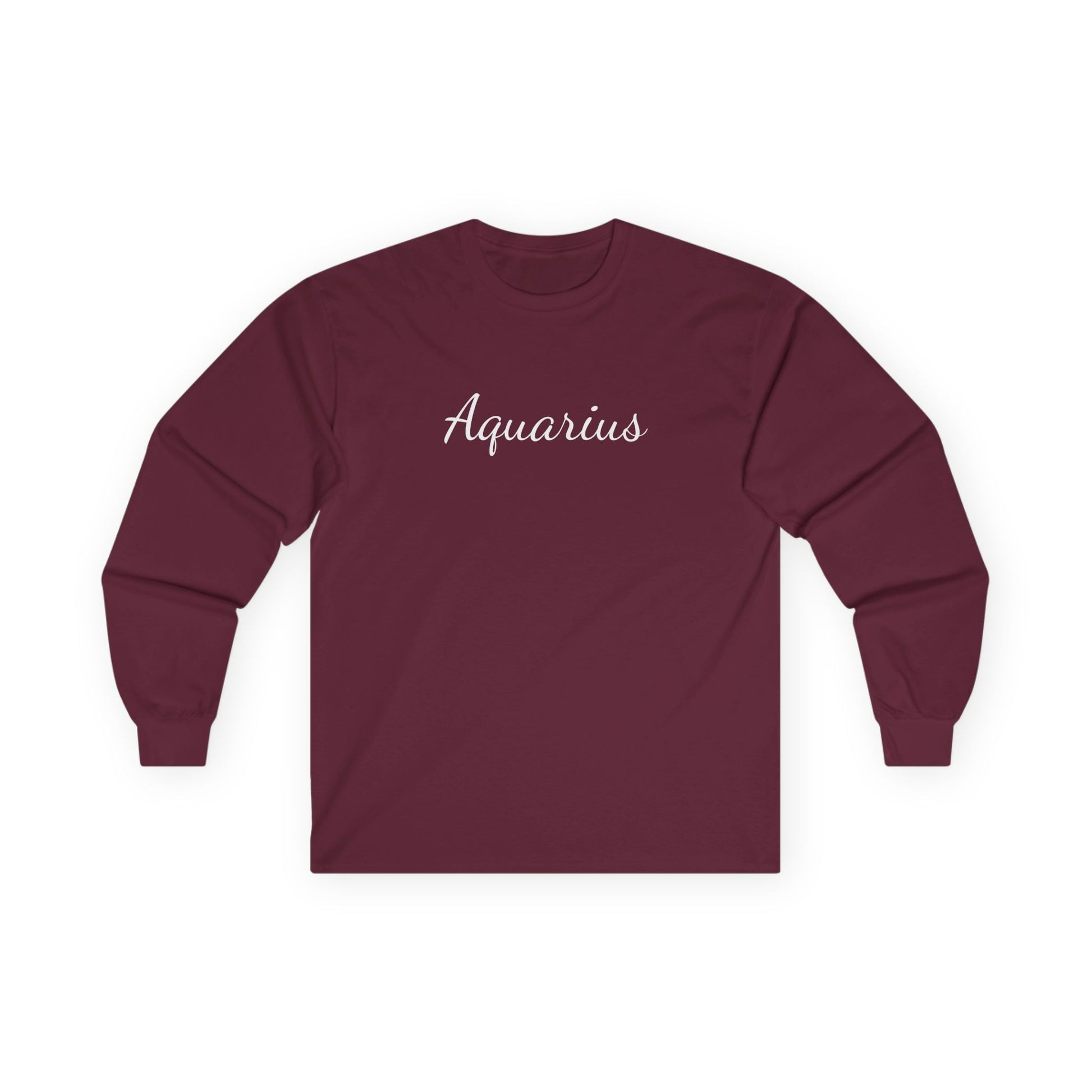 Aquarius - Unisex Ultra Cotton Long Sleeve Tee #zodiac #tarot