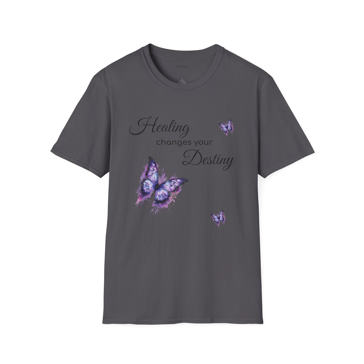 Healing changes your Destiny Unisex Softstyle T-Shirt 100% Cotton Graphic