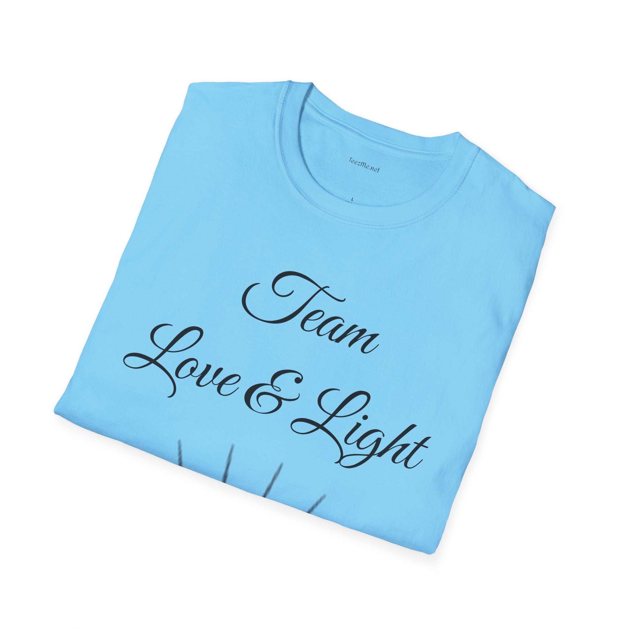 Team Love & Light - Unisex Softstyle T-Shirt 100% Cotton Graphic
