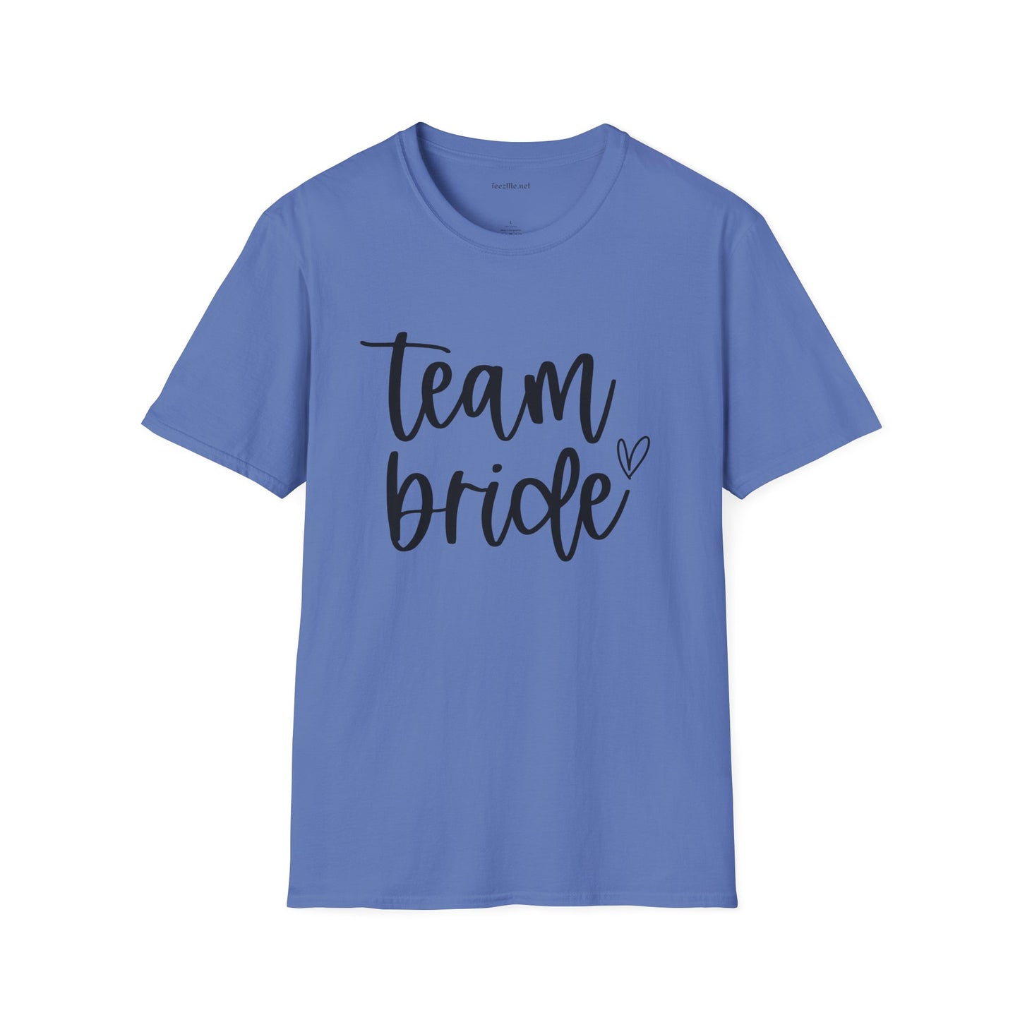 Team Bride Unisex Softstyle T-Shirt 100% Cotton Graphic Bridal Party