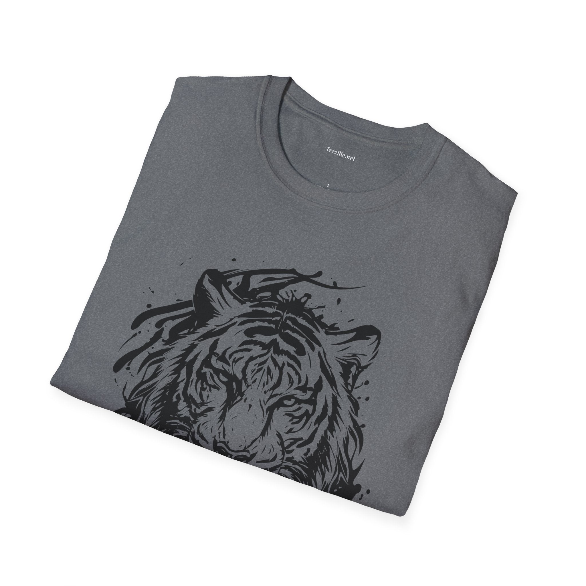 Tiger Spirit - Unisex Softstyle T-Shirt 100% Cotton Graphic