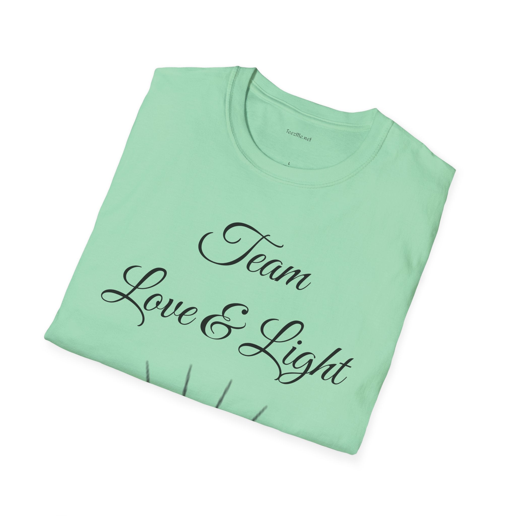Team Love & Light - Unisex Softstyle T-Shirt 100% Cotton Graphic