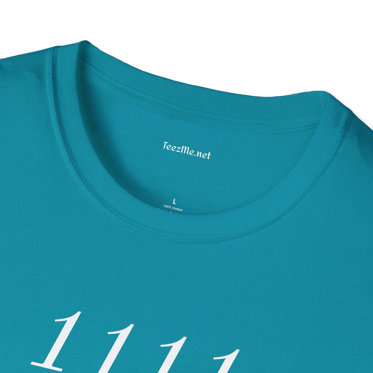 1111 (new beginnings) - Unisex Softstyle T-Shirt 100% Cotton Graphic #angel numbers