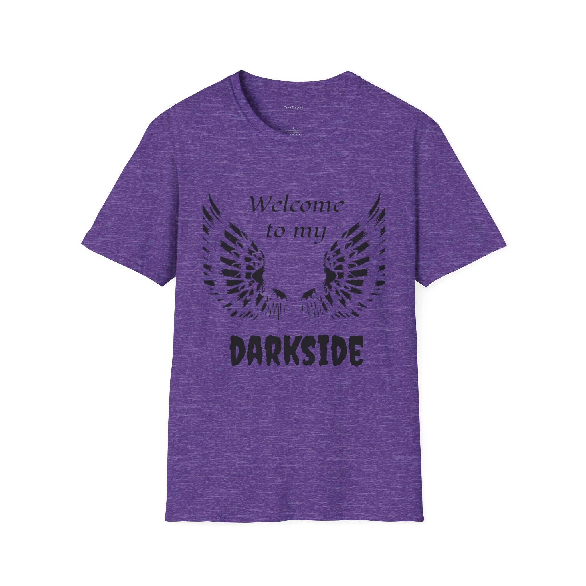 Welcome to my DARKSIDE - Unisex Softstyle T-Shirt 100% Cotton Graphic
