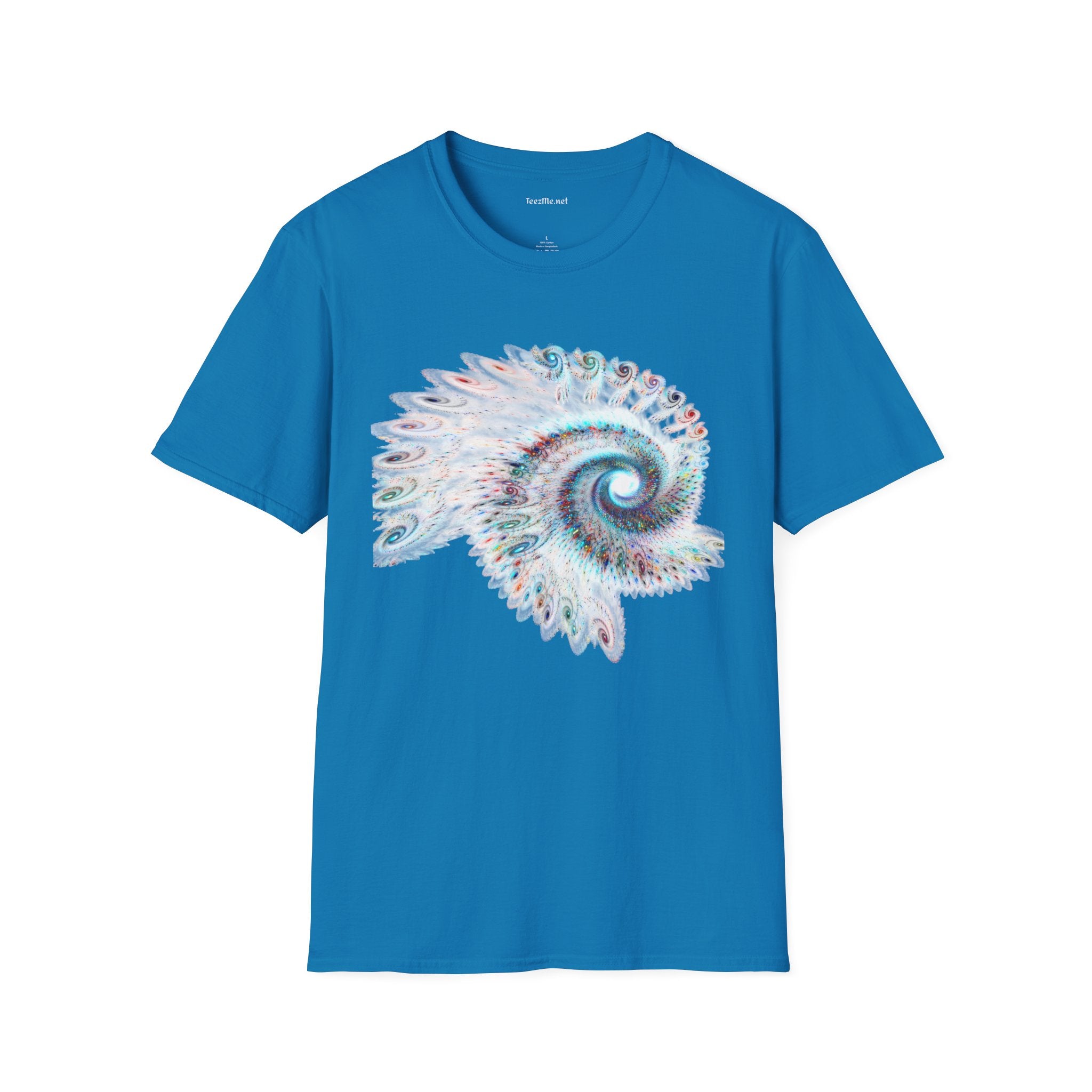 Abstract Spiral - Unisex  Softstyle T-Shirt 100% Cotton Graphic