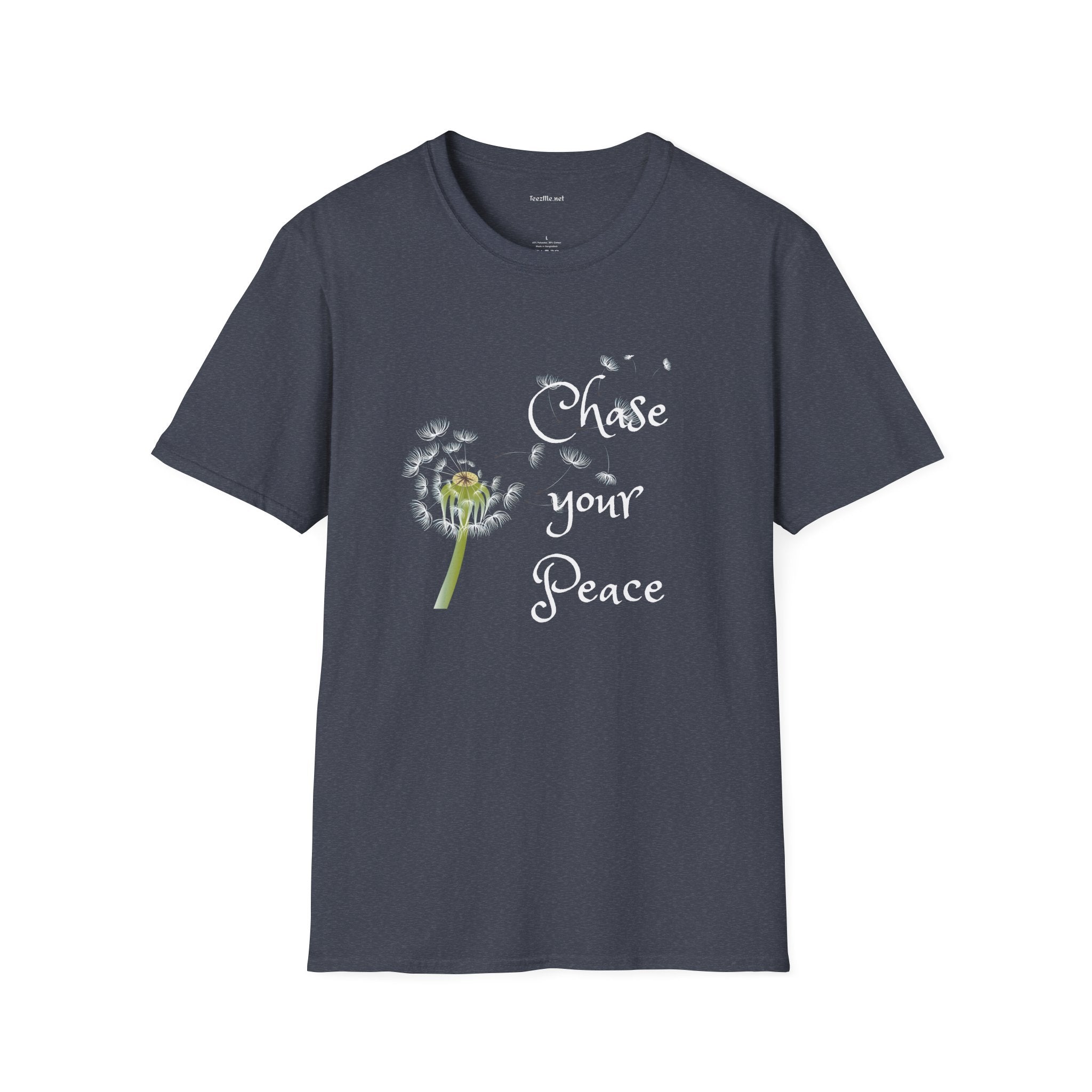 Chase your Peace - Unisex Softstyle T-Shirt 100% Cotton Graphic