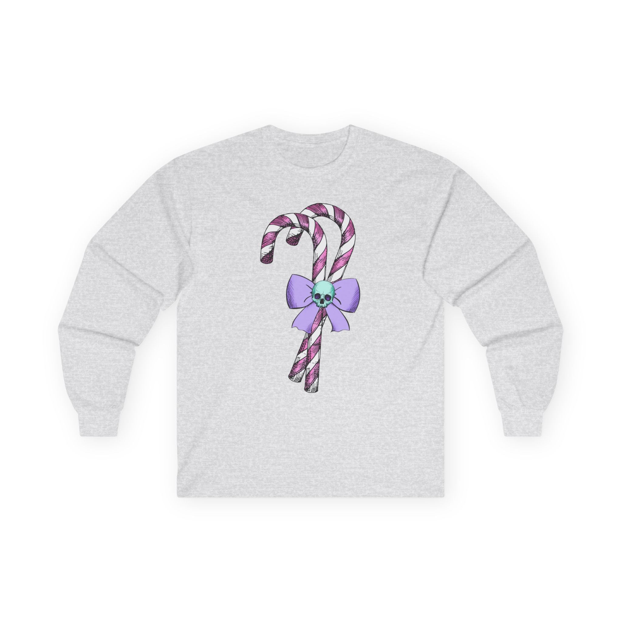 Candy Canes Goth Unisex Ultra Cotton Long Sleeve Tee