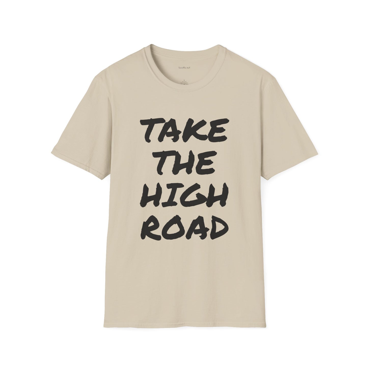 Take the High Road - Unisex Softstyle T-Shirt 100% Cotton Graphic