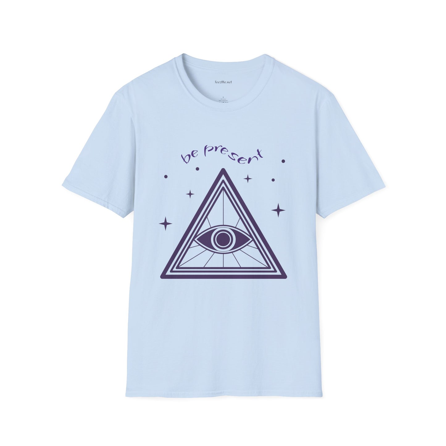 Be present (mystic sign) - Unisex Softstyle T-Shirt 100% Cotton Graphic