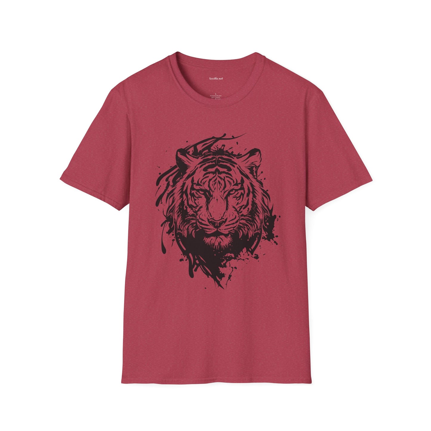 Tiger Spirit - Unisex Softstyle T-Shirt 100% Cotton Graphic