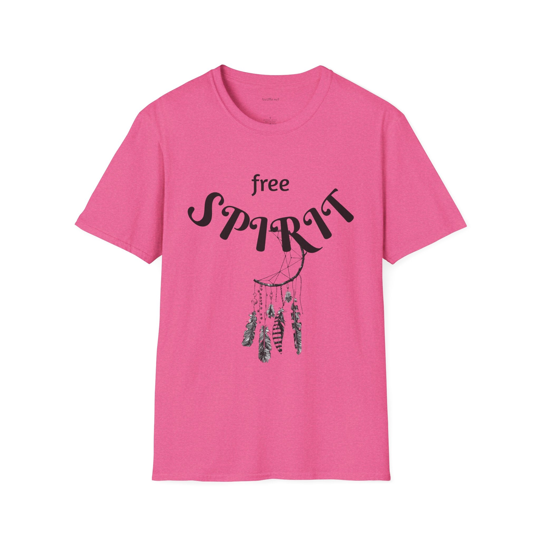free SPIRIT - Unisex Softstyle T-Shirt 100% Cotton Graphic
